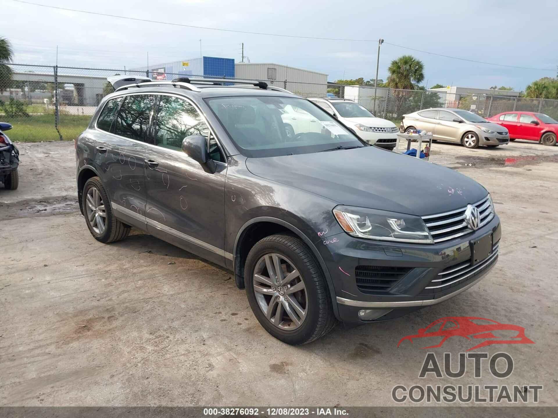 VOLKSWAGEN TOUAREG 2016 - WVGEP9BP3GD000590