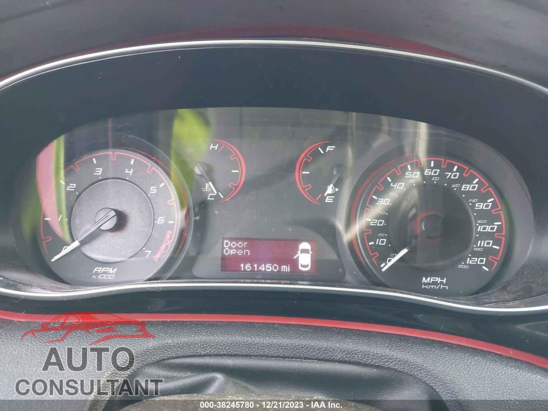 DODGE DART 2015 - 1C3CDFBB2FD132265