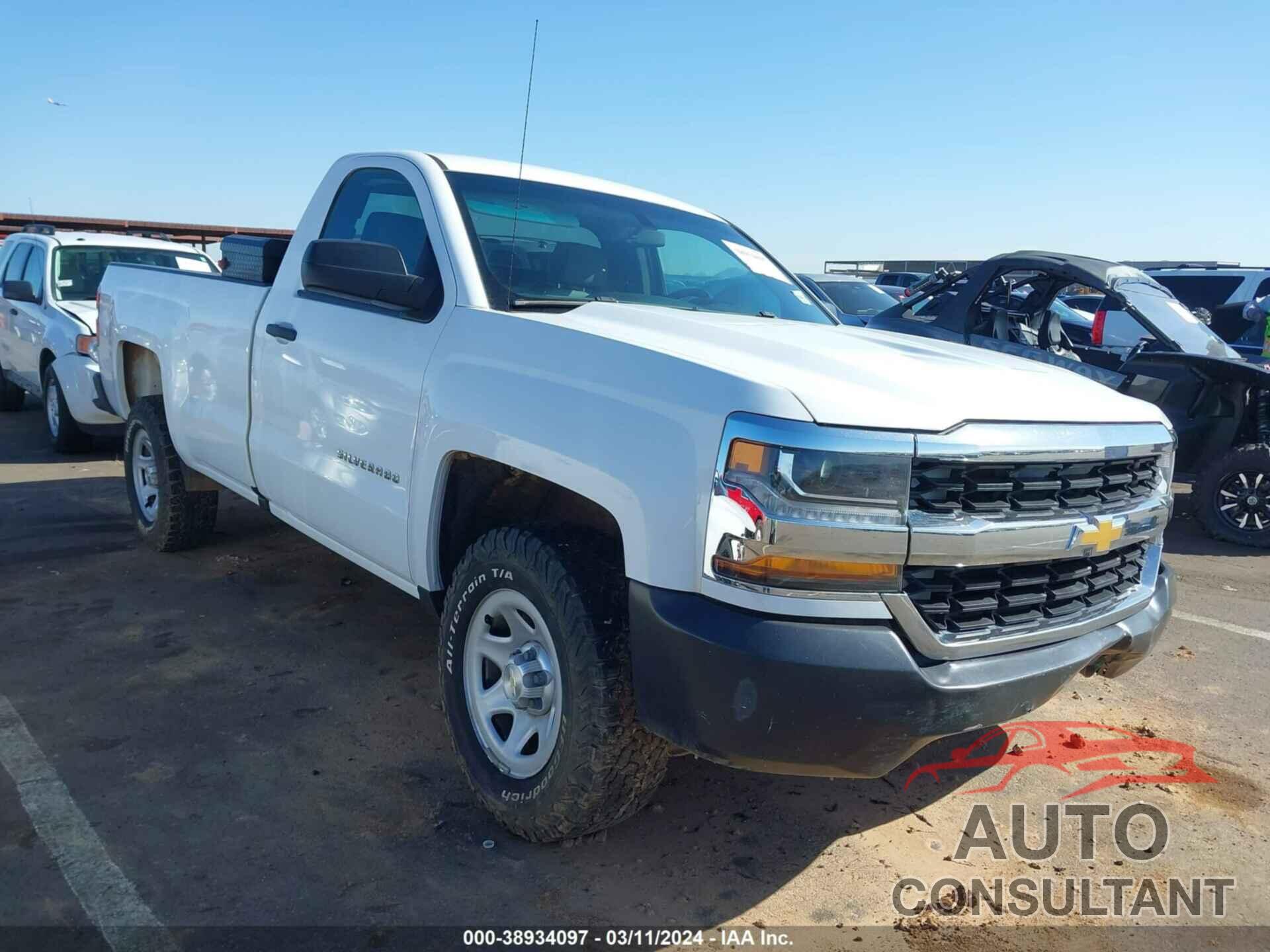CHEVROLET SILVERADO 1500 2016 - 1GCNCNECXGZ304360