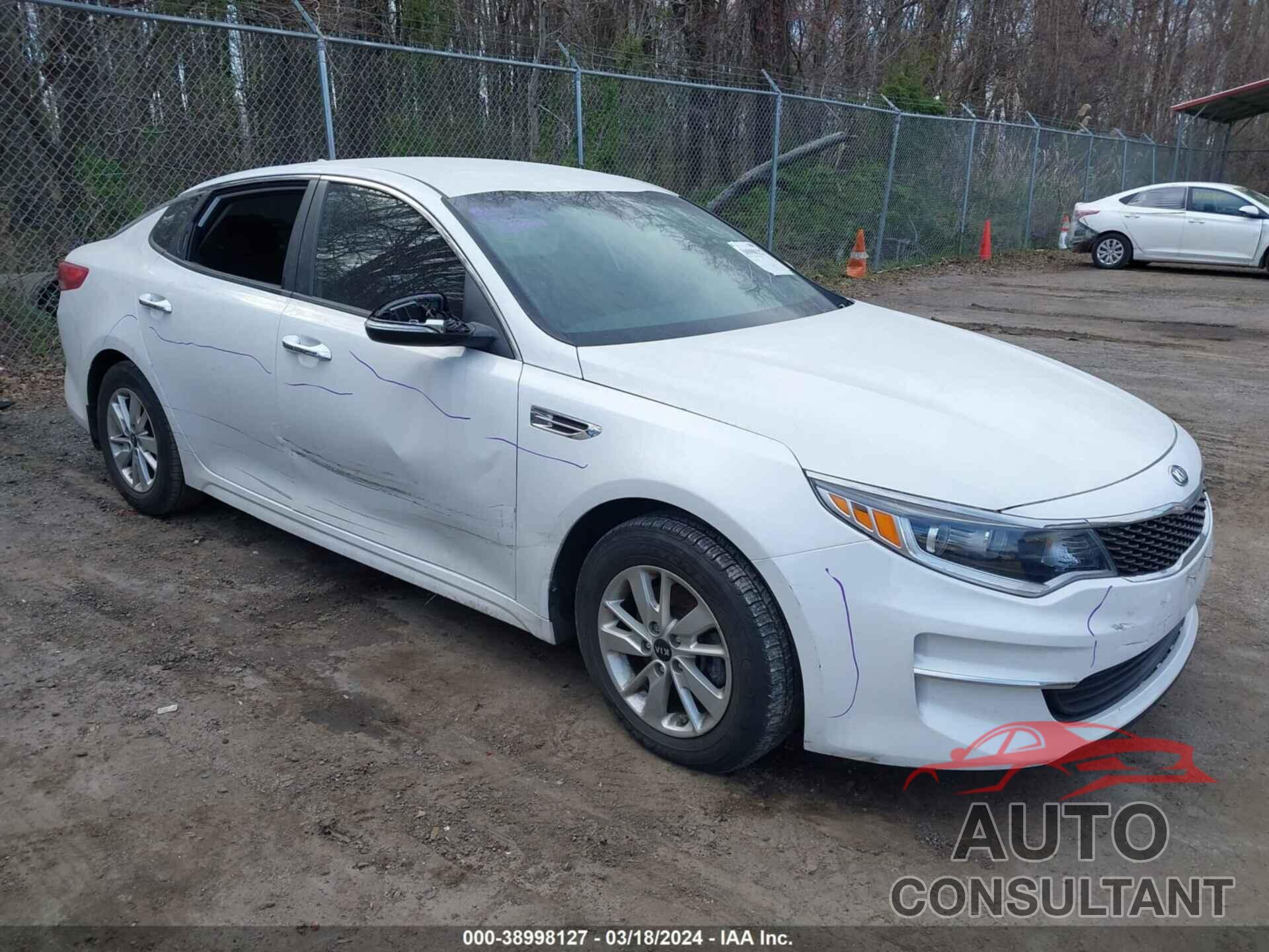 KIA OPTIMA 2017 - 5XXGT4L38HG151424