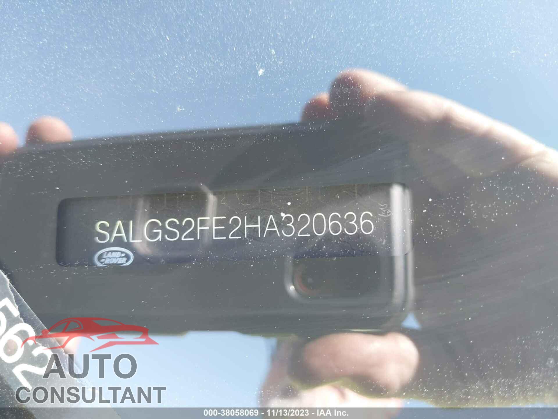 LAND ROVER RANGE ROVER 2017 - SALGS2FE2HA320636
