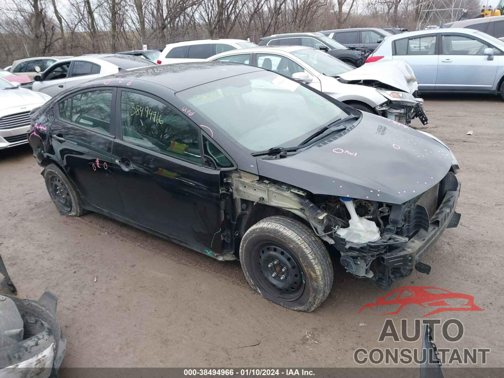 KIA FORTE 2016 - KNAFK4A66G5476343