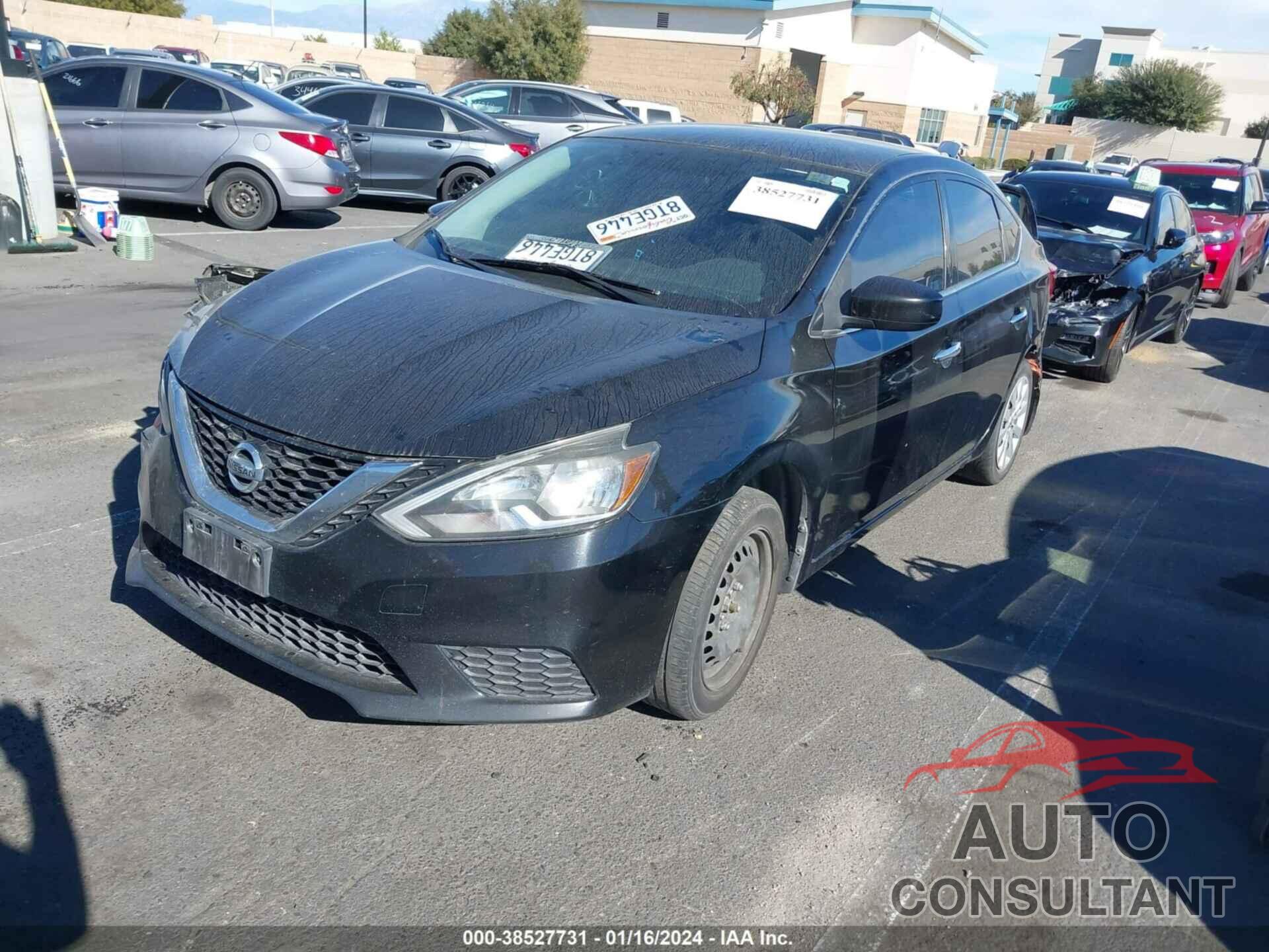 NISSAN SENTRA 2016 - 3N1AB7AP3GL652842