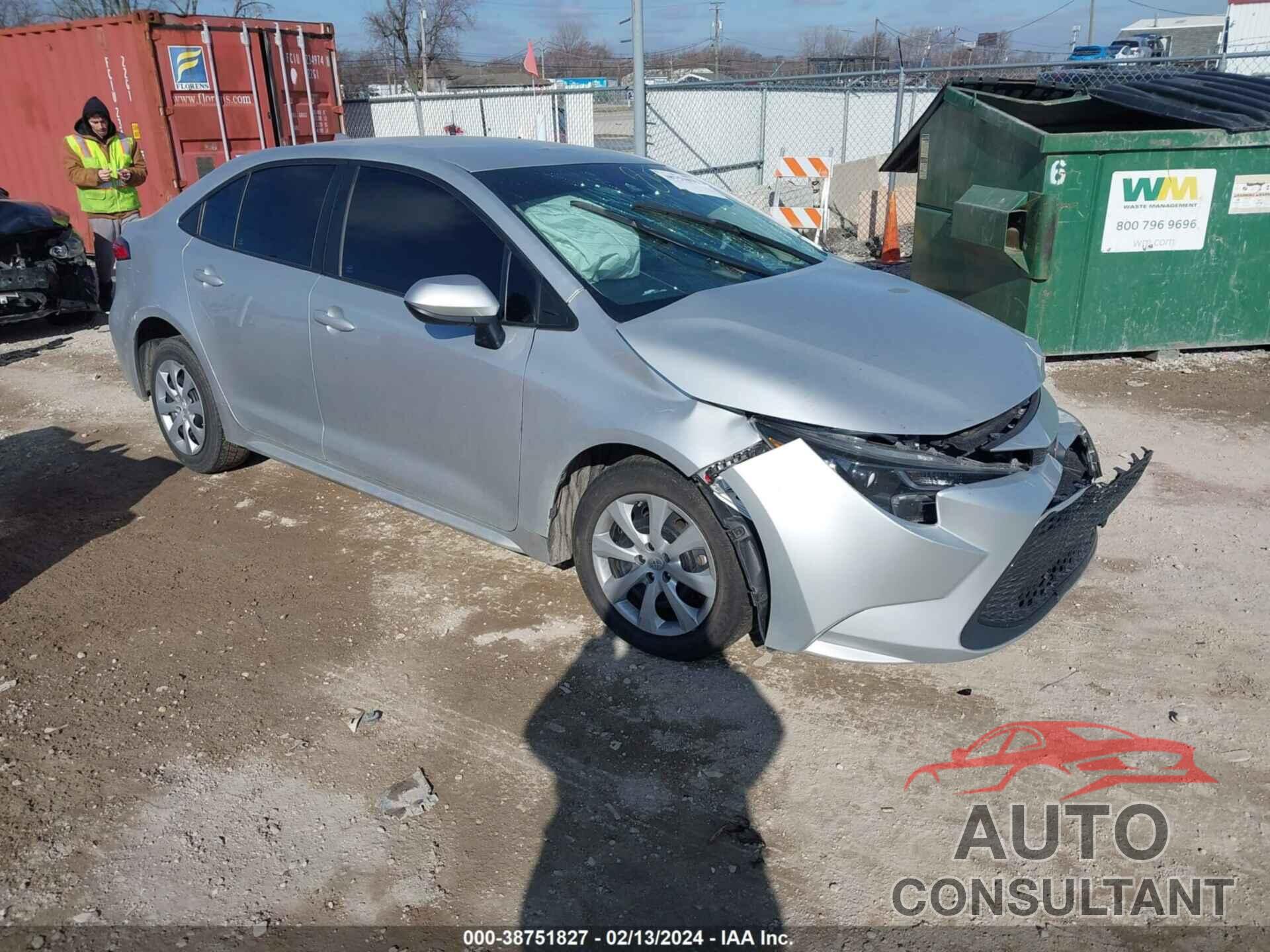 TOYOTA COROLLA 2021 - 5YFEPMAE5MP248548