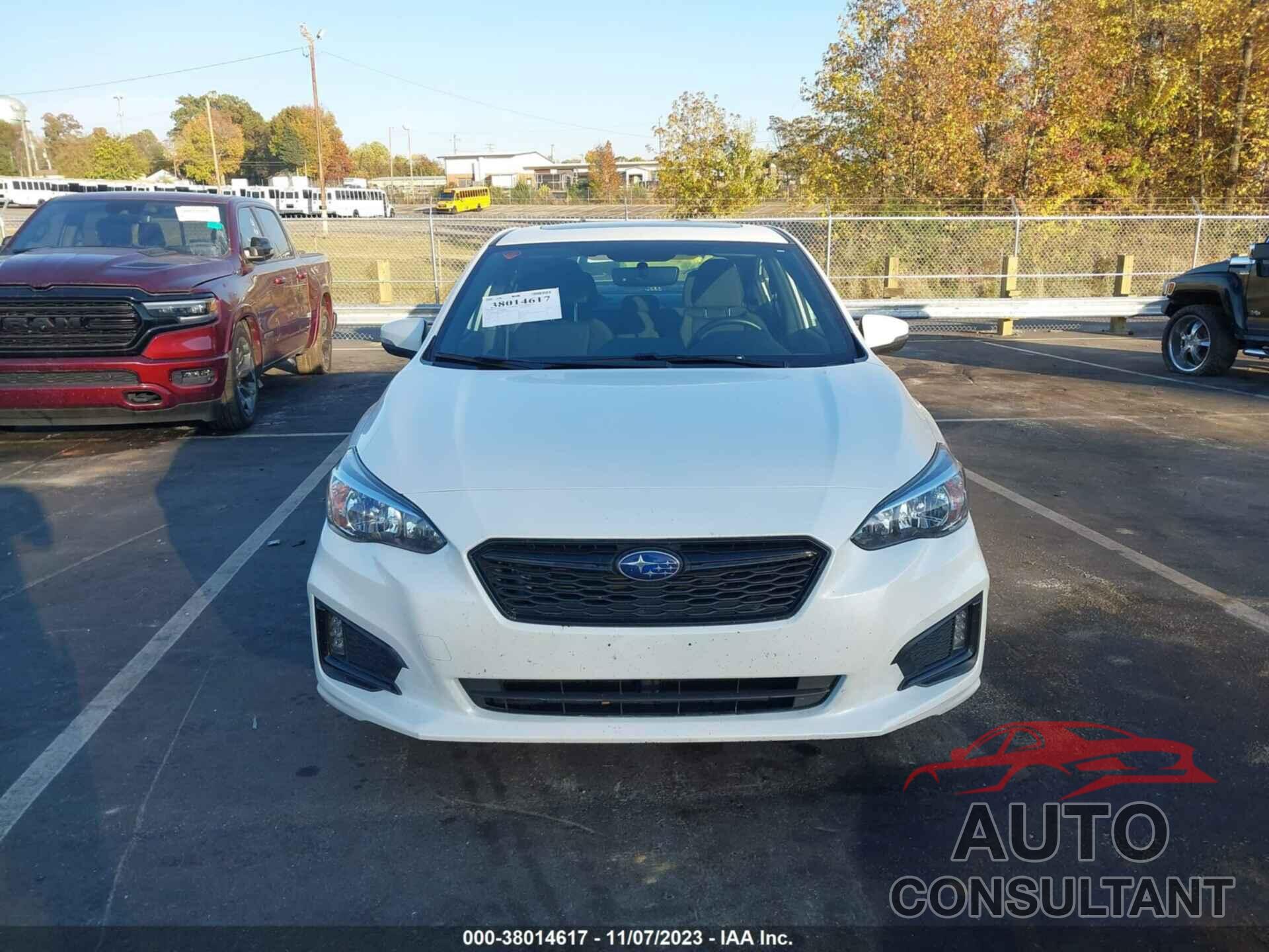 SUBARU IMPREZA 2018 - 4S3GKAL64J3619134