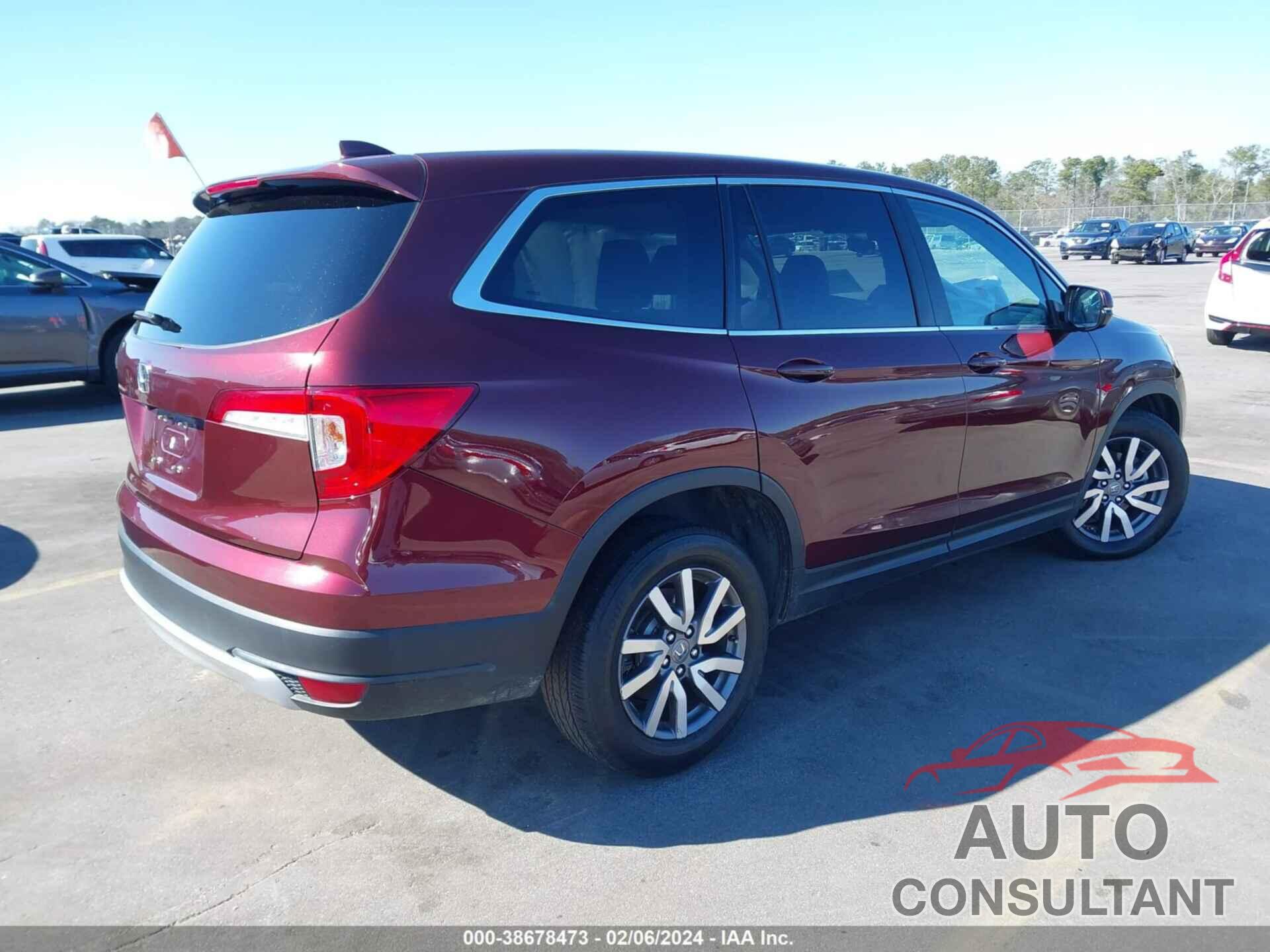 HONDA PILOT 2021 - 5FNYF5H54MB031192