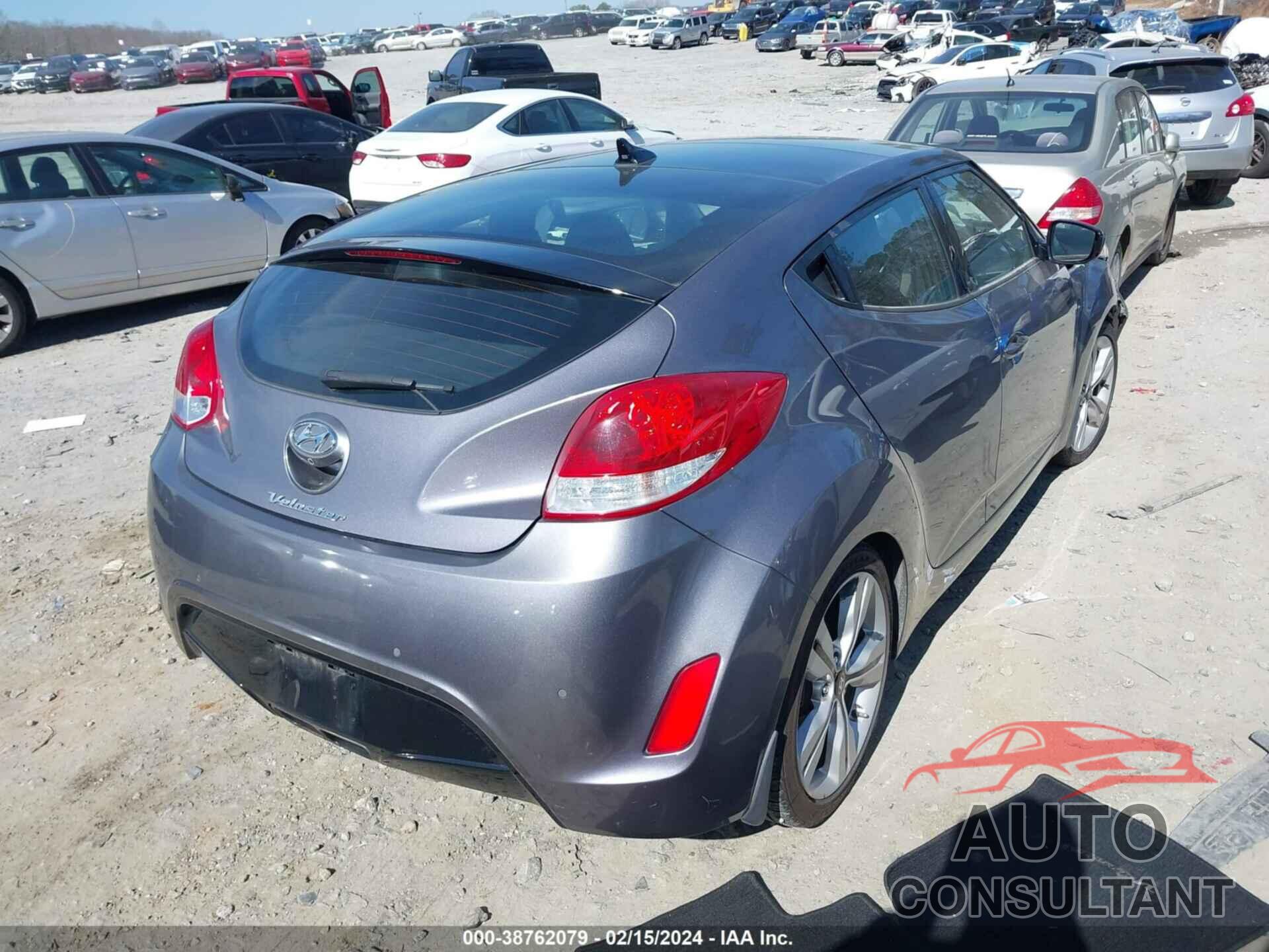 HYUNDAI VELOSTER 2016 - KMHTC6AD9GU263496