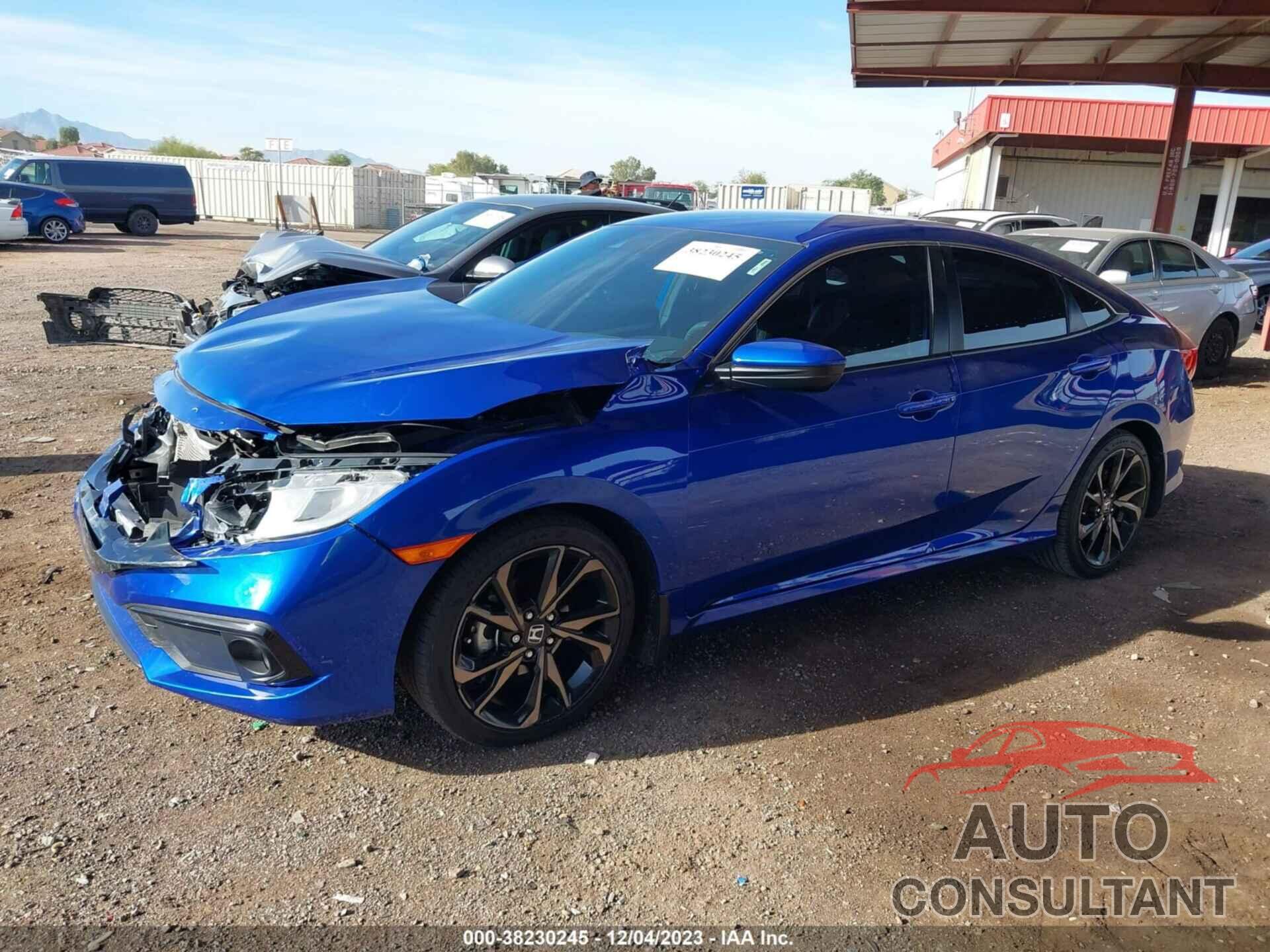 HONDA CIVIC 2020 - 19XFC2F80LE006158