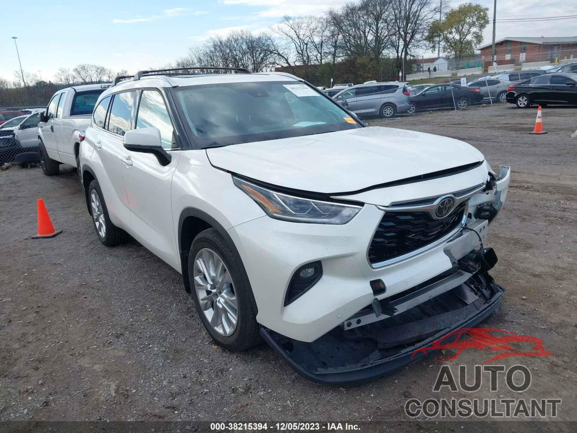 TOYOTA HIGHLANDER 2020 - 5TDDZRBH8LS017760