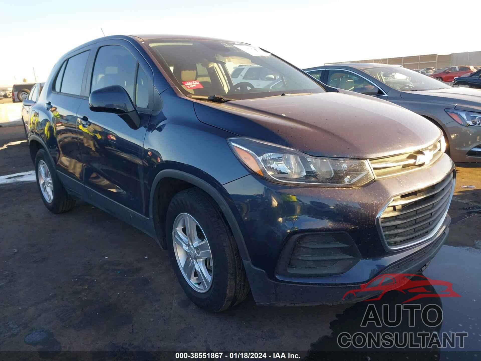 CHEVROLET TRAX 2019 - 3GNCJKSB7KL238509