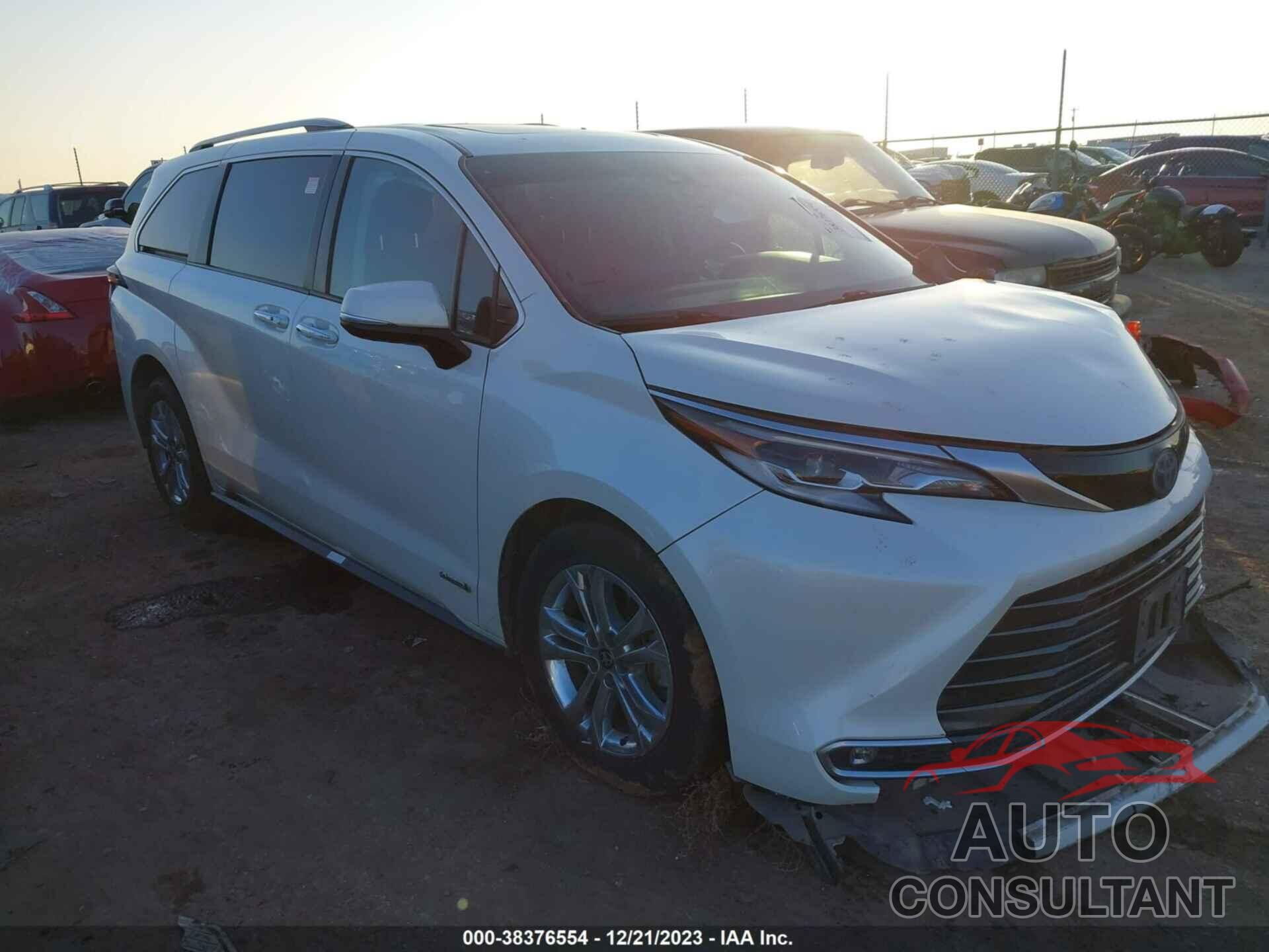 TOYOTA SIENNA 2021 - 5TDESKFC7MS022514