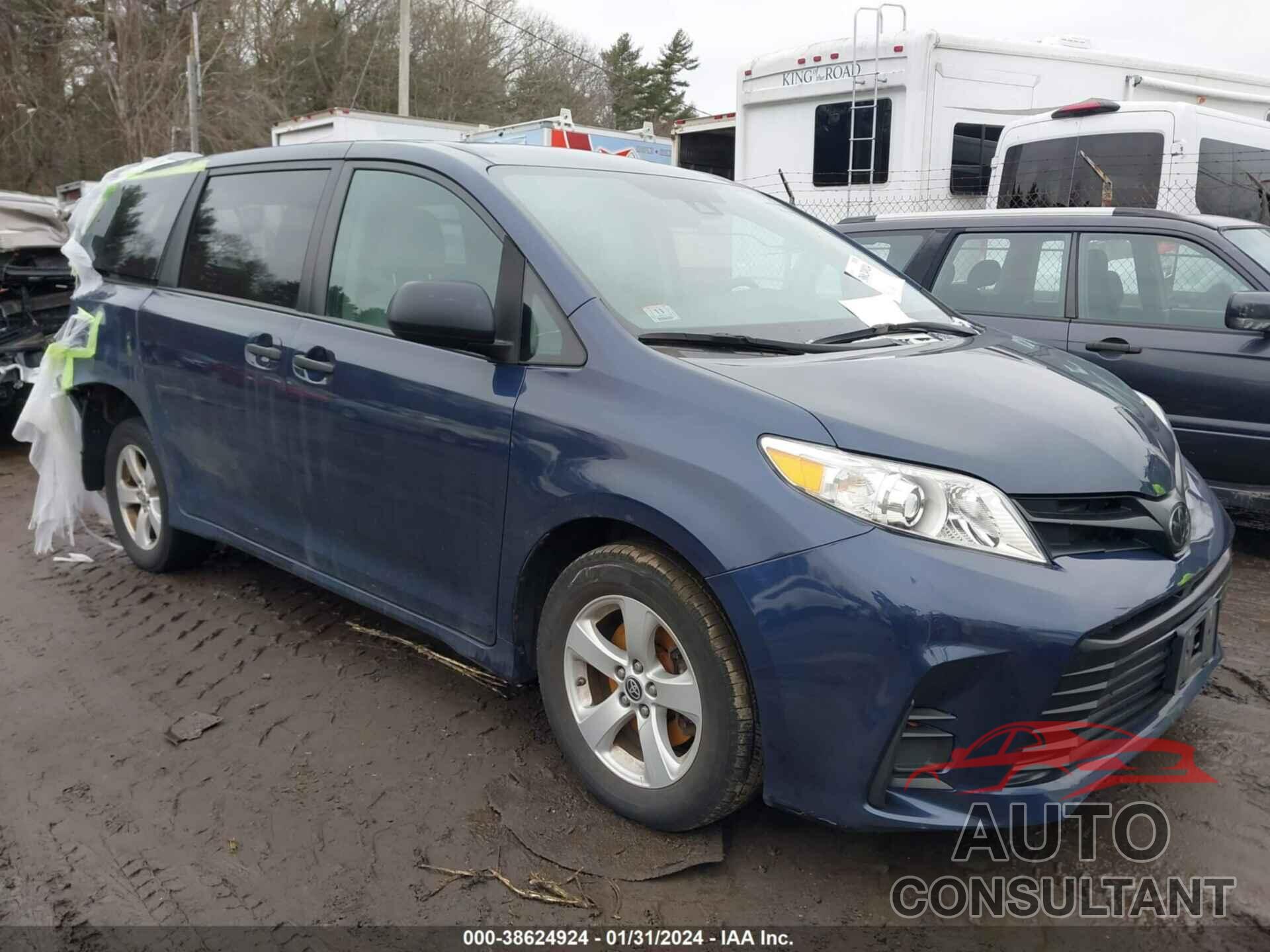 TOYOTA SIENNA 2020 - 5TDZZ3DC4LS082657