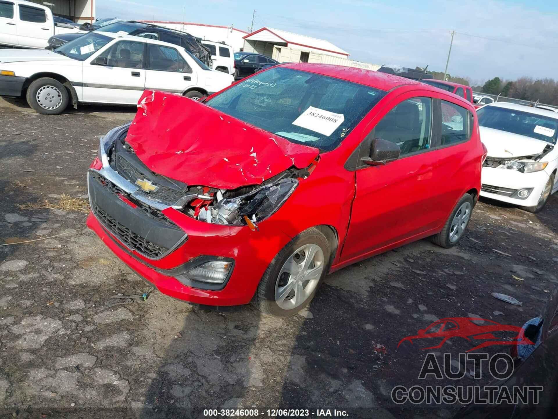 CHEVROLET SPARK 2020 - KL8CB6SA8LC413084