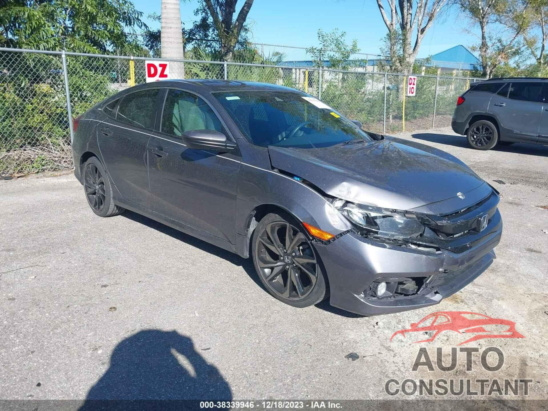 HONDA CIVIC 2019 - 19XFC2F86KE002727