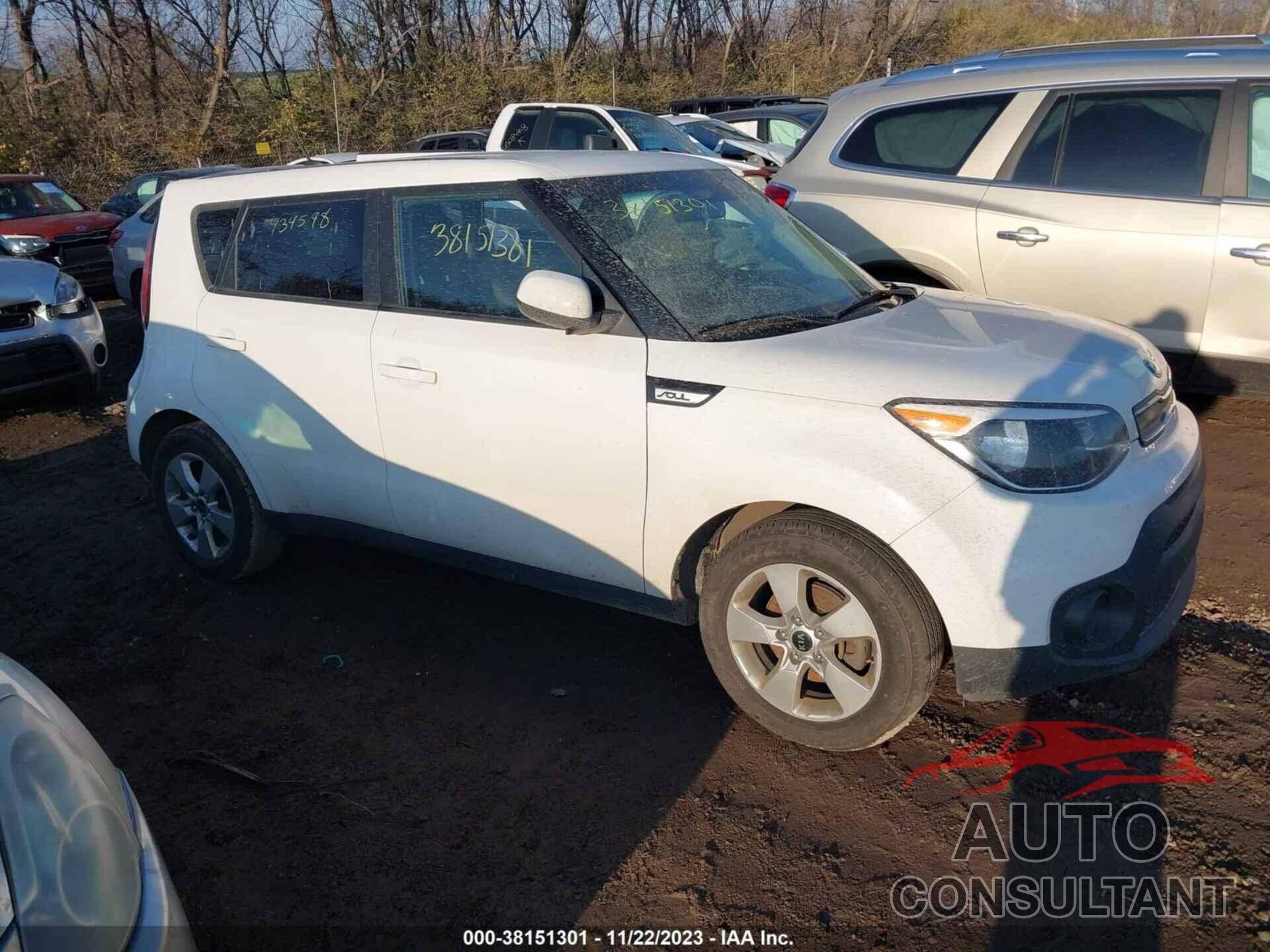 KIA SOUL 2017 - KNDJN2A20H7434598