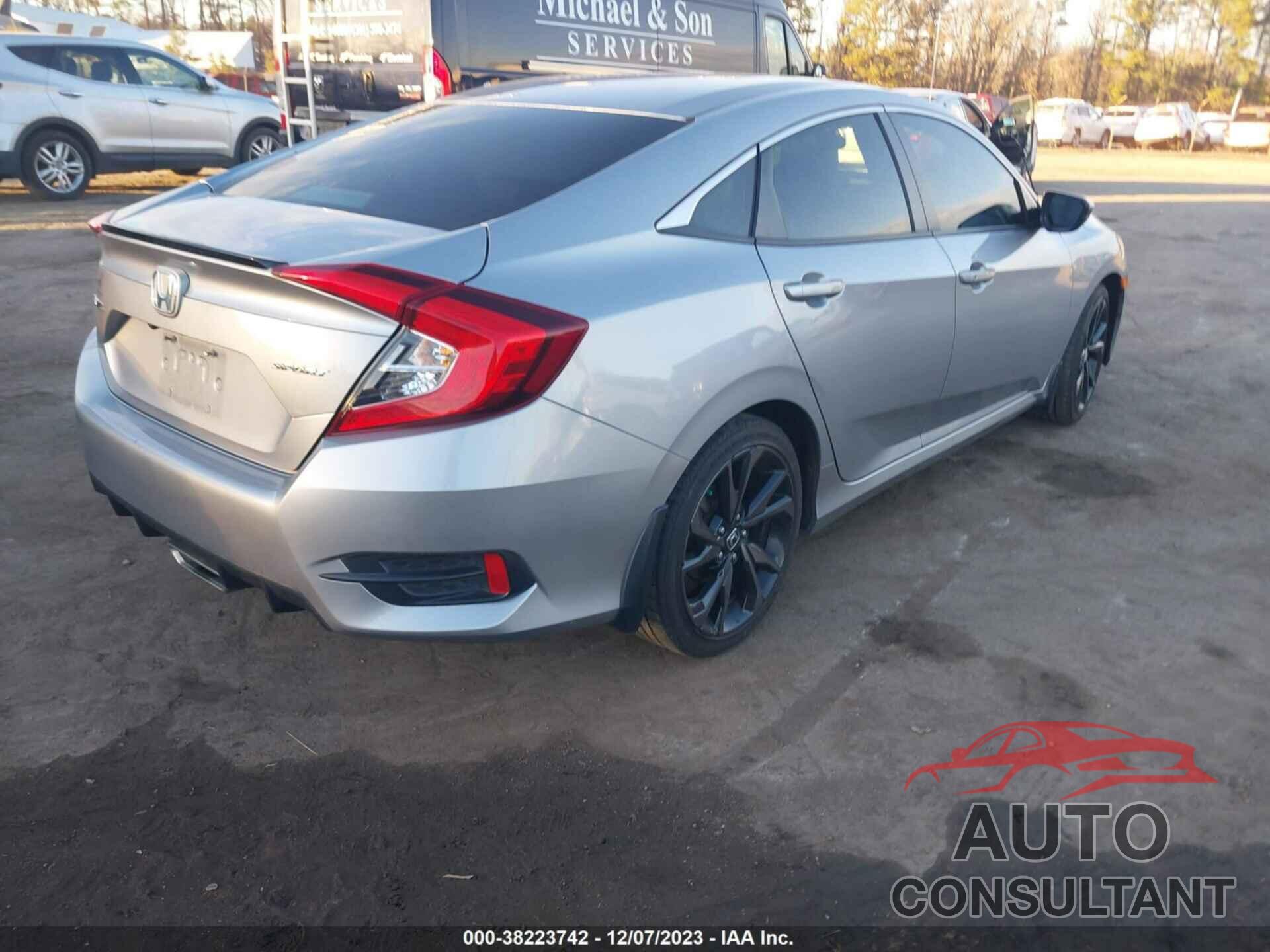 HONDA CIVIC 2020 - 19XFC2E80LE026590