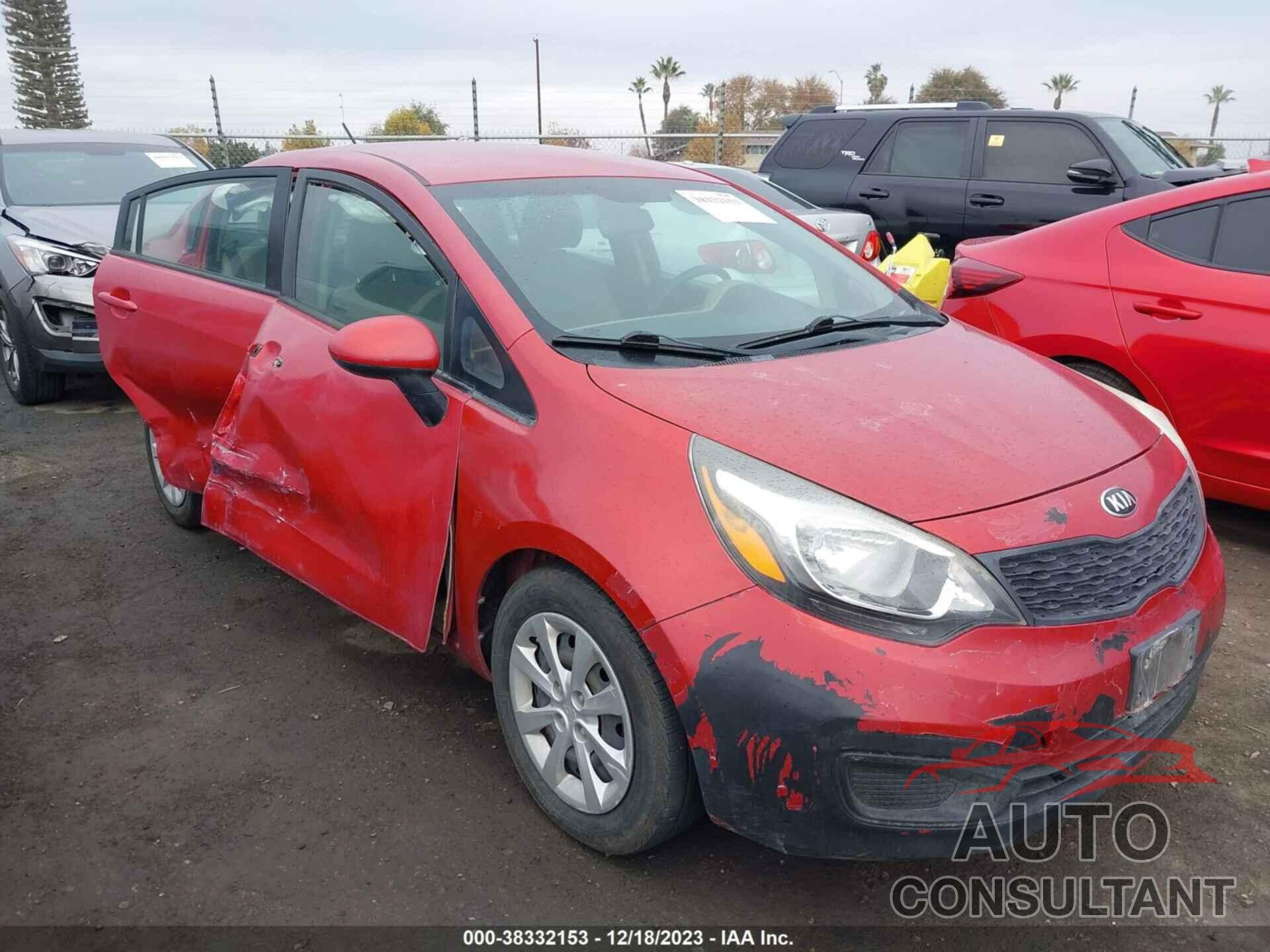 KIA RIO 2015 - KNADM4A32F6459863