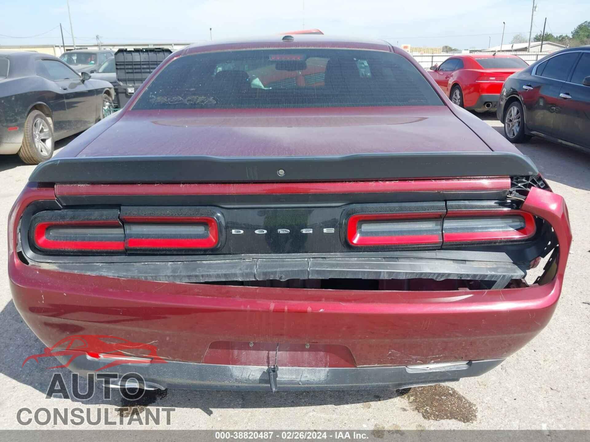 DODGE CHALLENGER 2019 - 2C3CDZAG2KH634687
