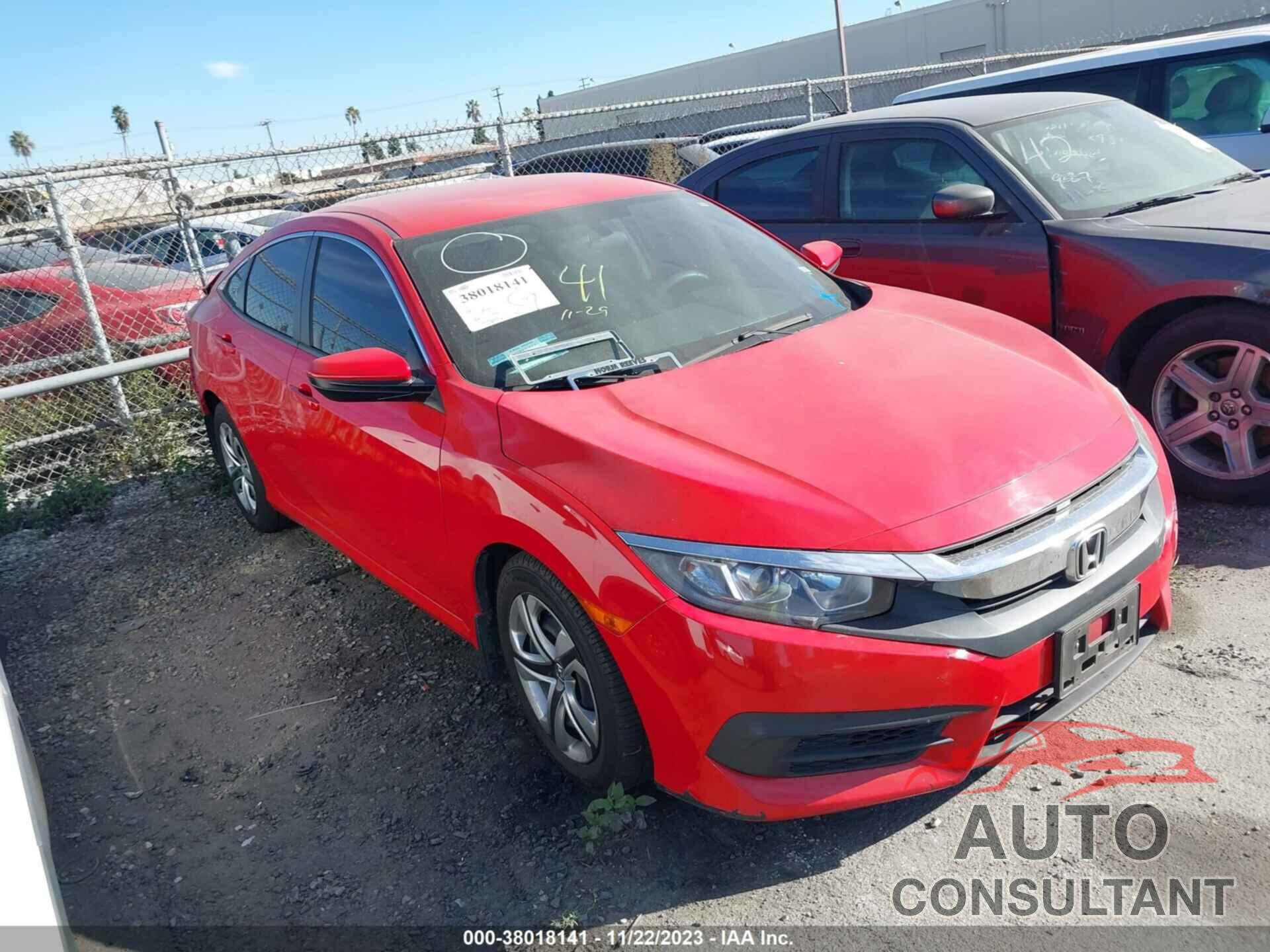 HONDA CIVIC 2017 - 2HGFC2F54HH528178