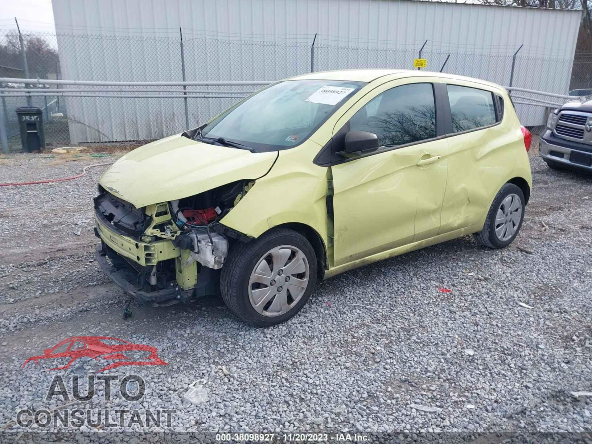 CHEVROLET SPARK 2017 - KL8CB6SA5HC789409
