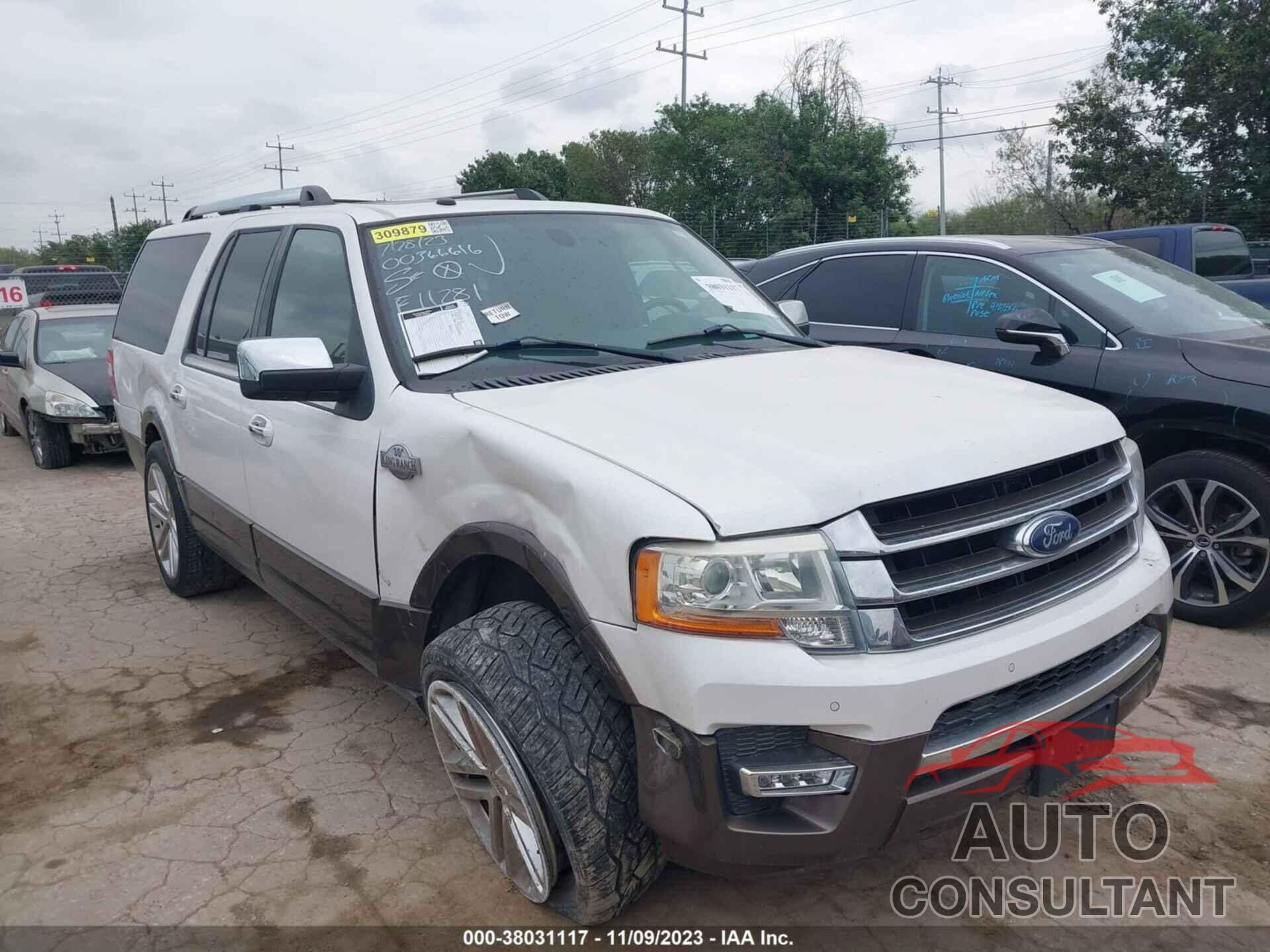 FORD EXPEDITION EL 2016 - 1FMJK1HT5GEF11781
