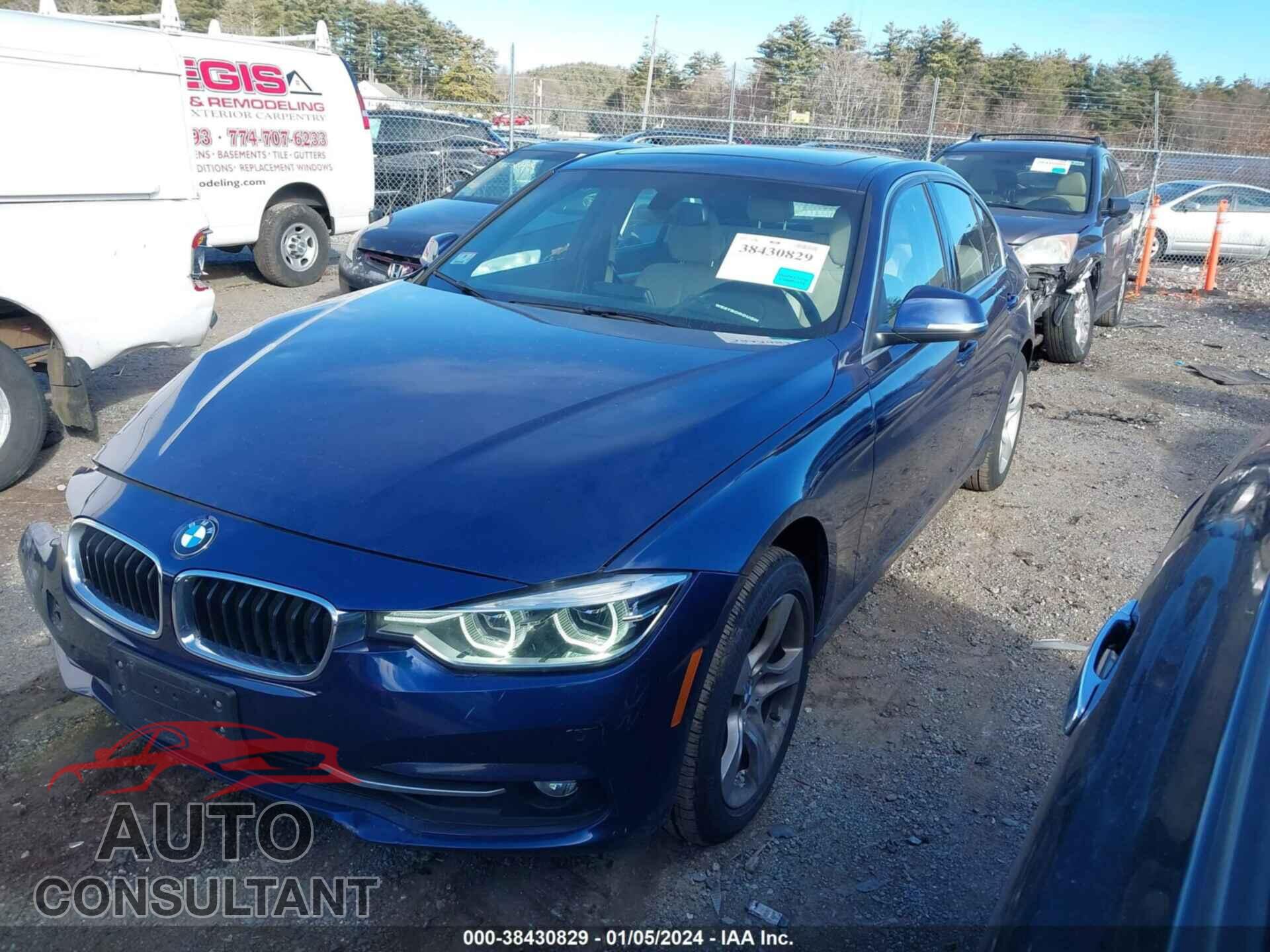 BMW 330I 2017 - WBA8D9G56HNT90708