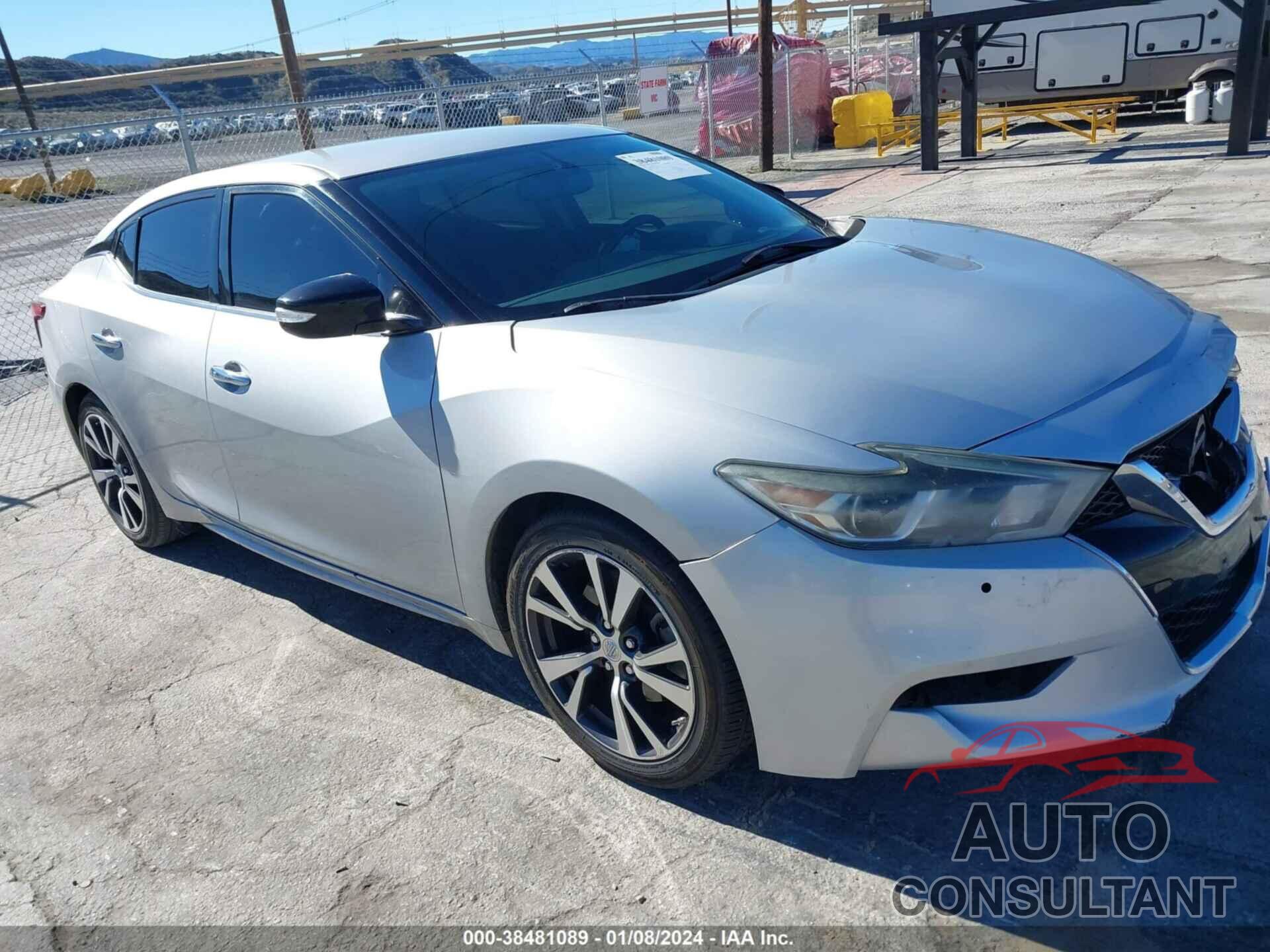 NISSAN MAXIMA 2017 - 1N4AA6AP4HC371081