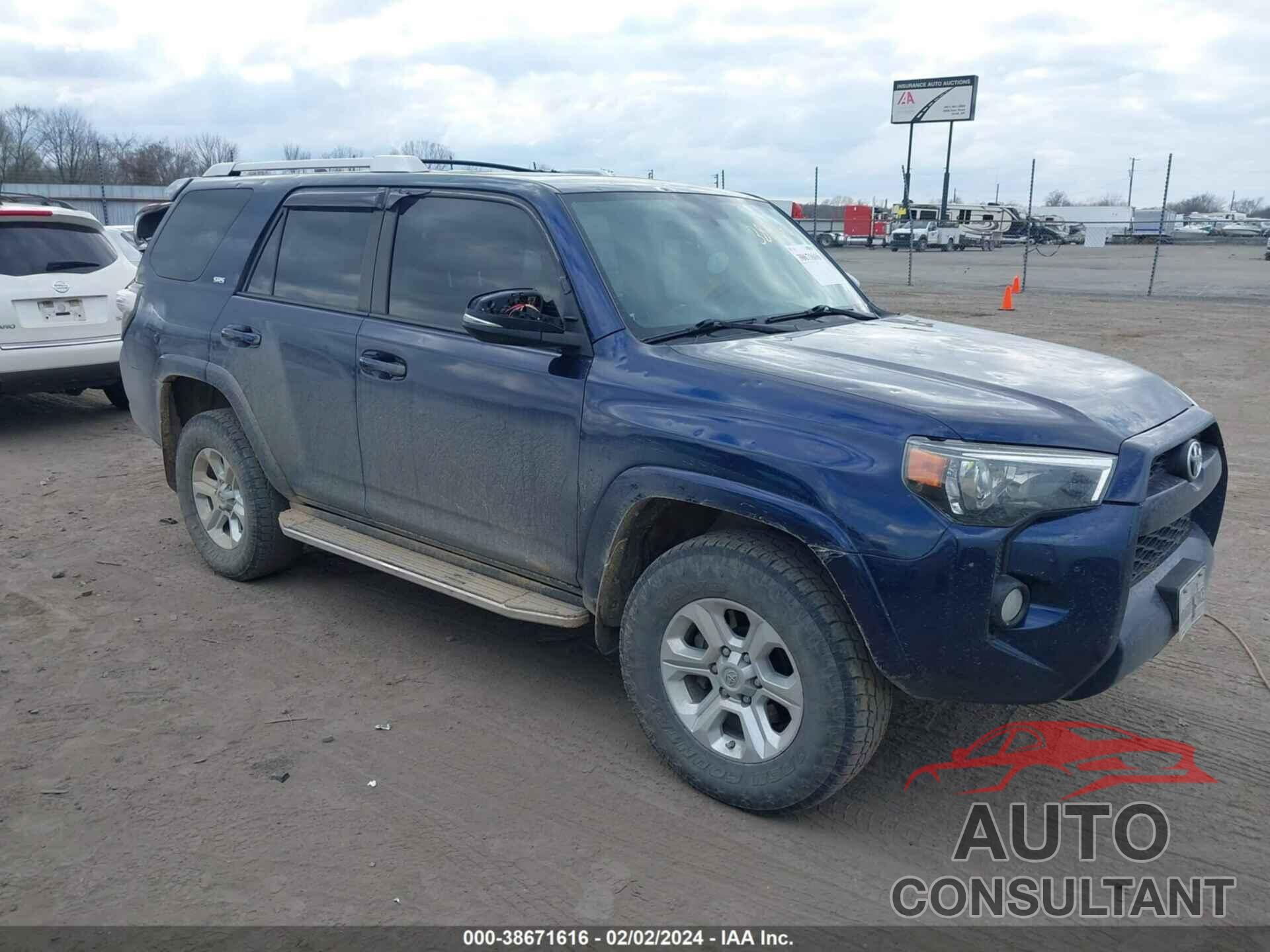 TOYOTA 4RUNNER 2017 - JTEBU5JR0H5413246