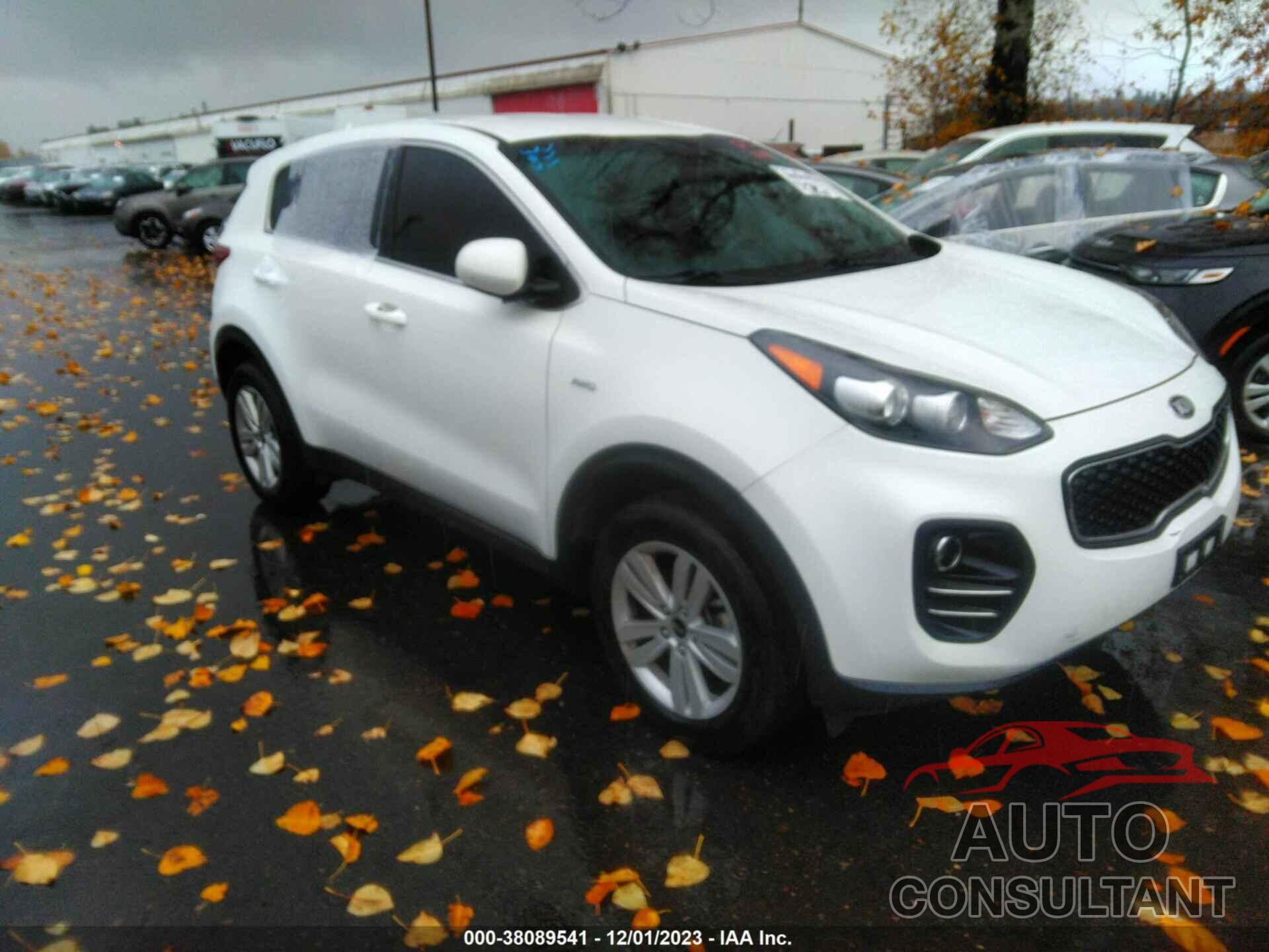 KIA SPORTAGE 2017 - KNDPMCAC5H7047962