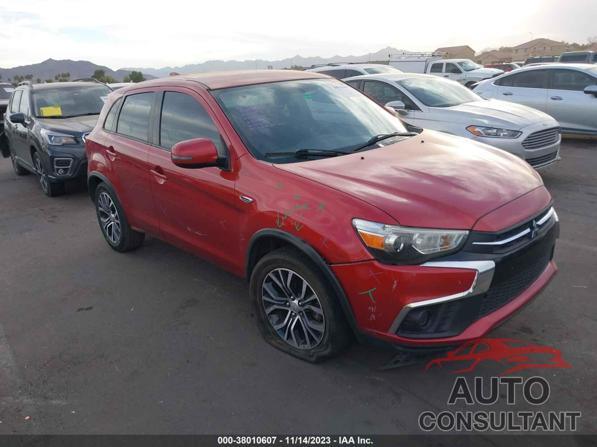 MITSUBISHI OUTLANDER SPORT 2019 - JA4AP3AU3KU002026