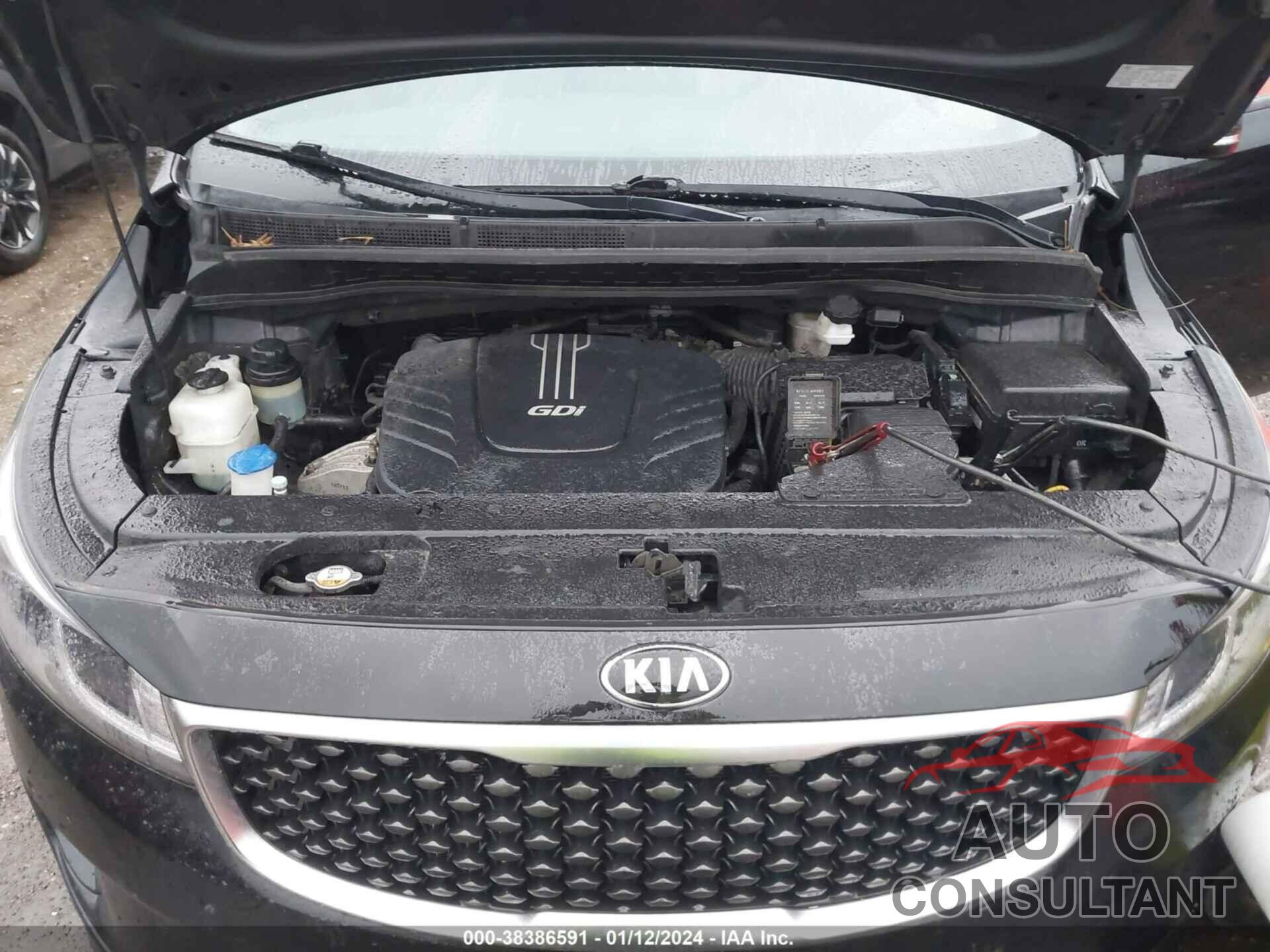 KIA SEDONA 2017 - KNDMC5C18H6263565