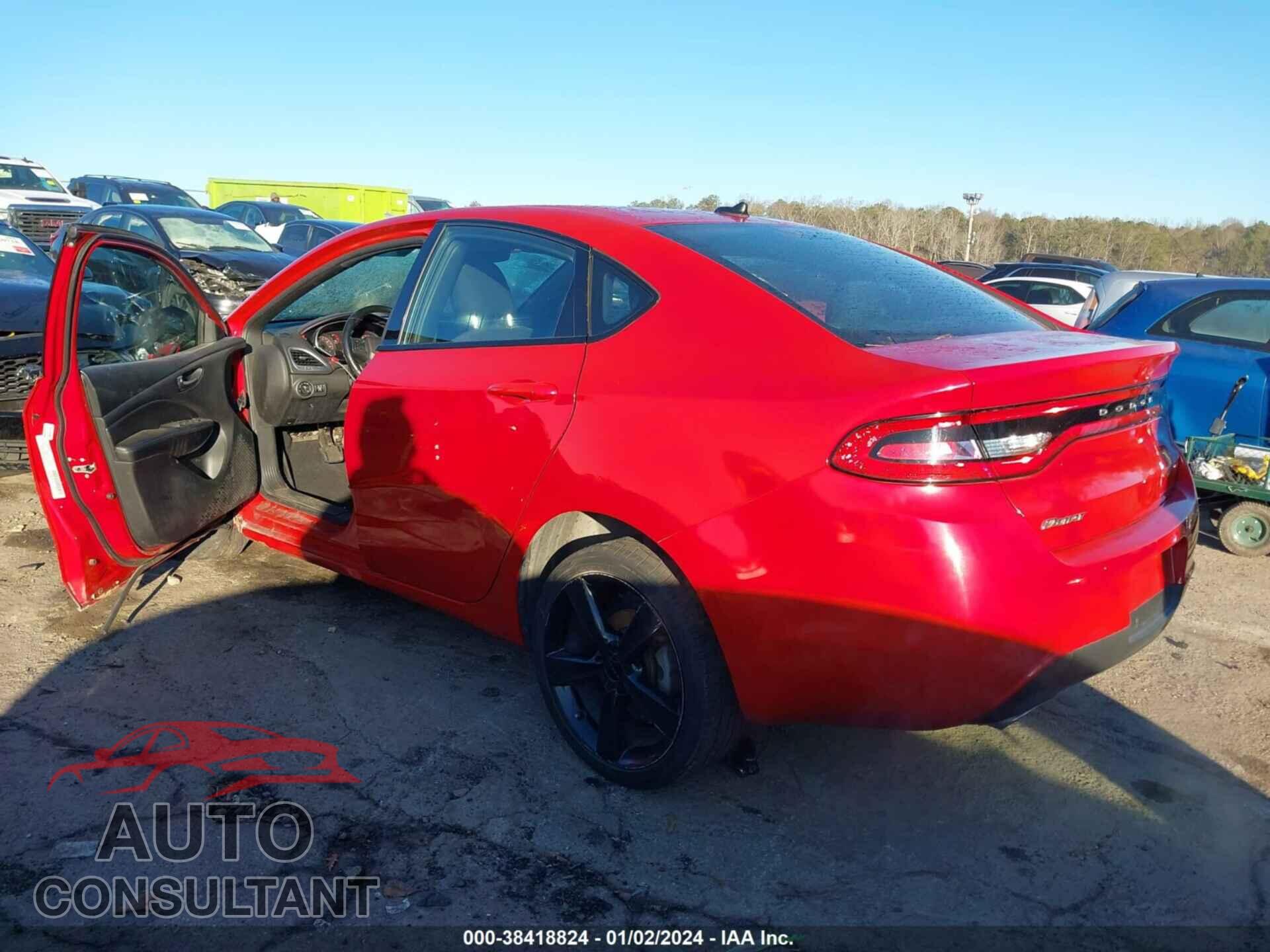 DODGE DART 2016 - 1C3CDFBB7GD531352