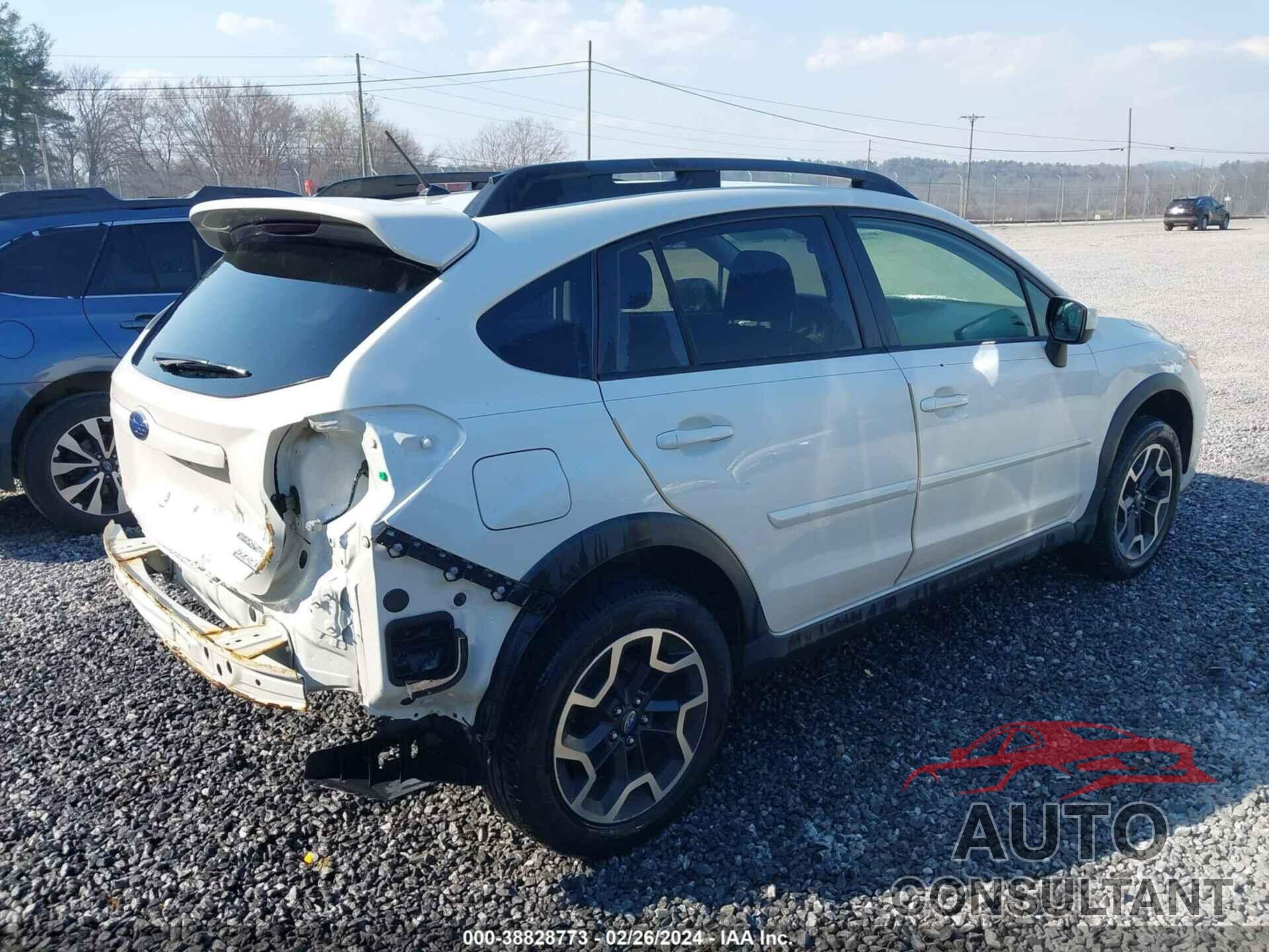 SUBARU CROSSTREK 2016 - JF2GPABC7G8316628