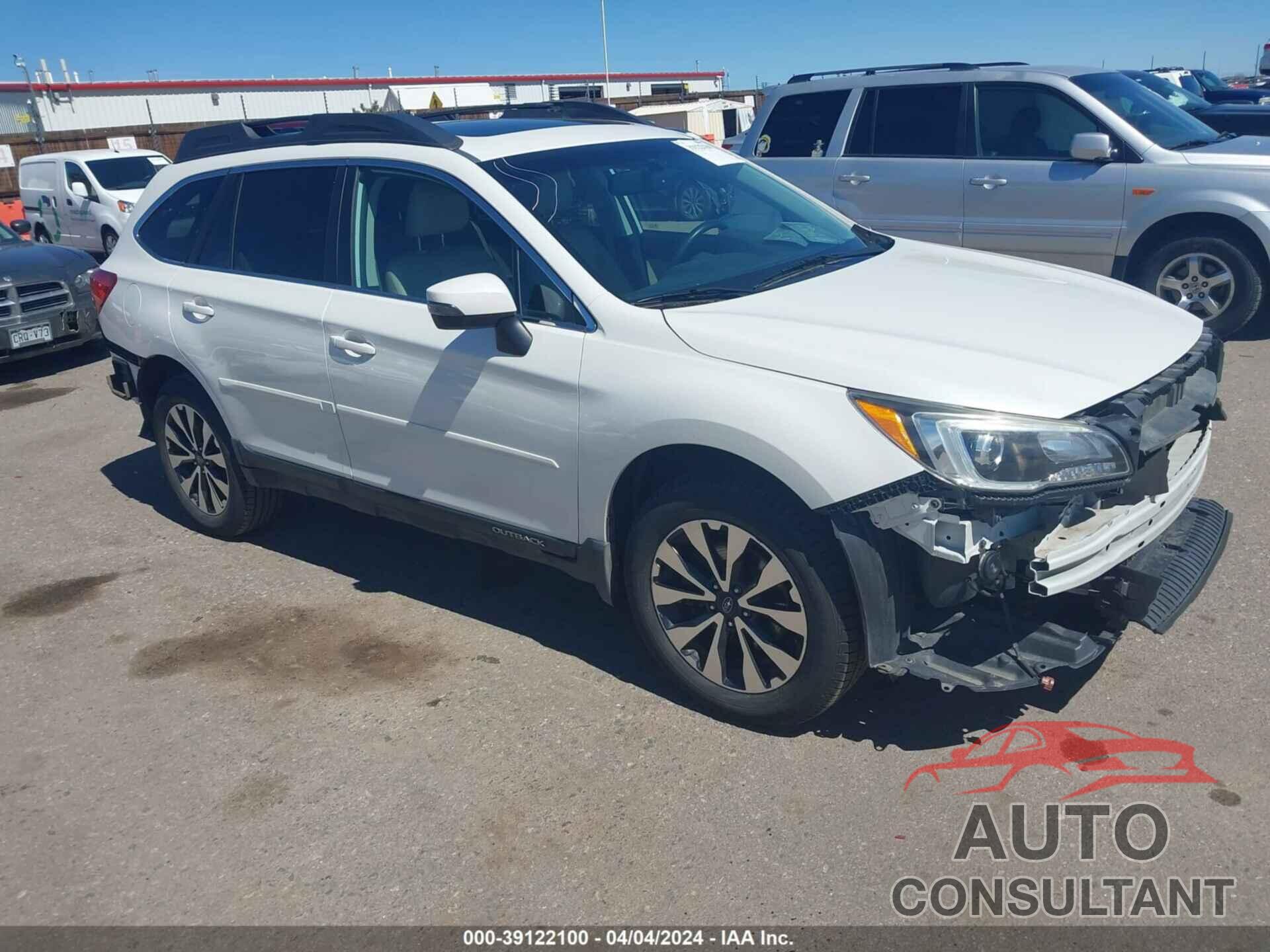 SUBARU OUTBACK 2017 - 4S4BSAKC0H3226626