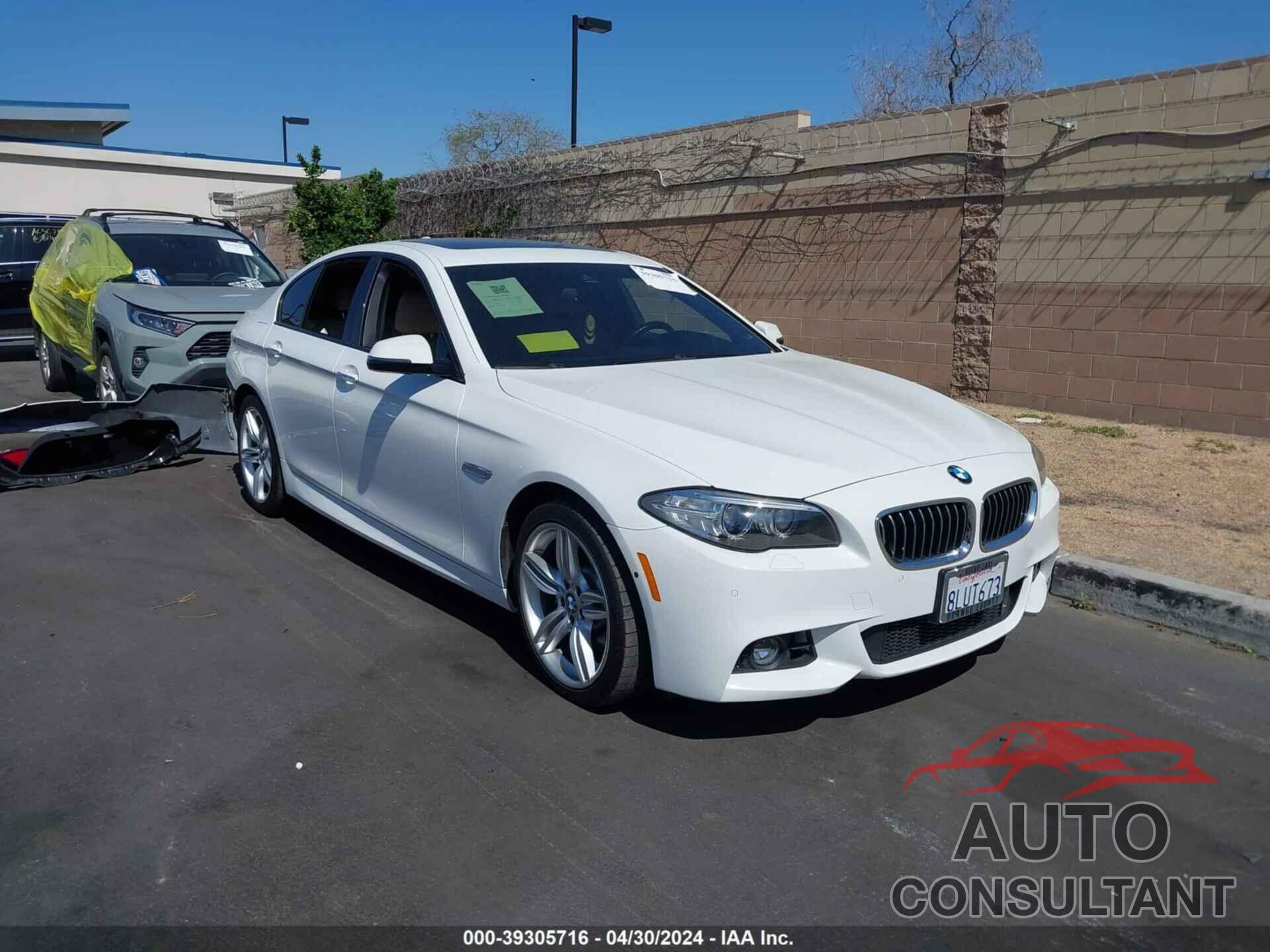 BMW 535I 2016 - WBA5B1C50GG551377