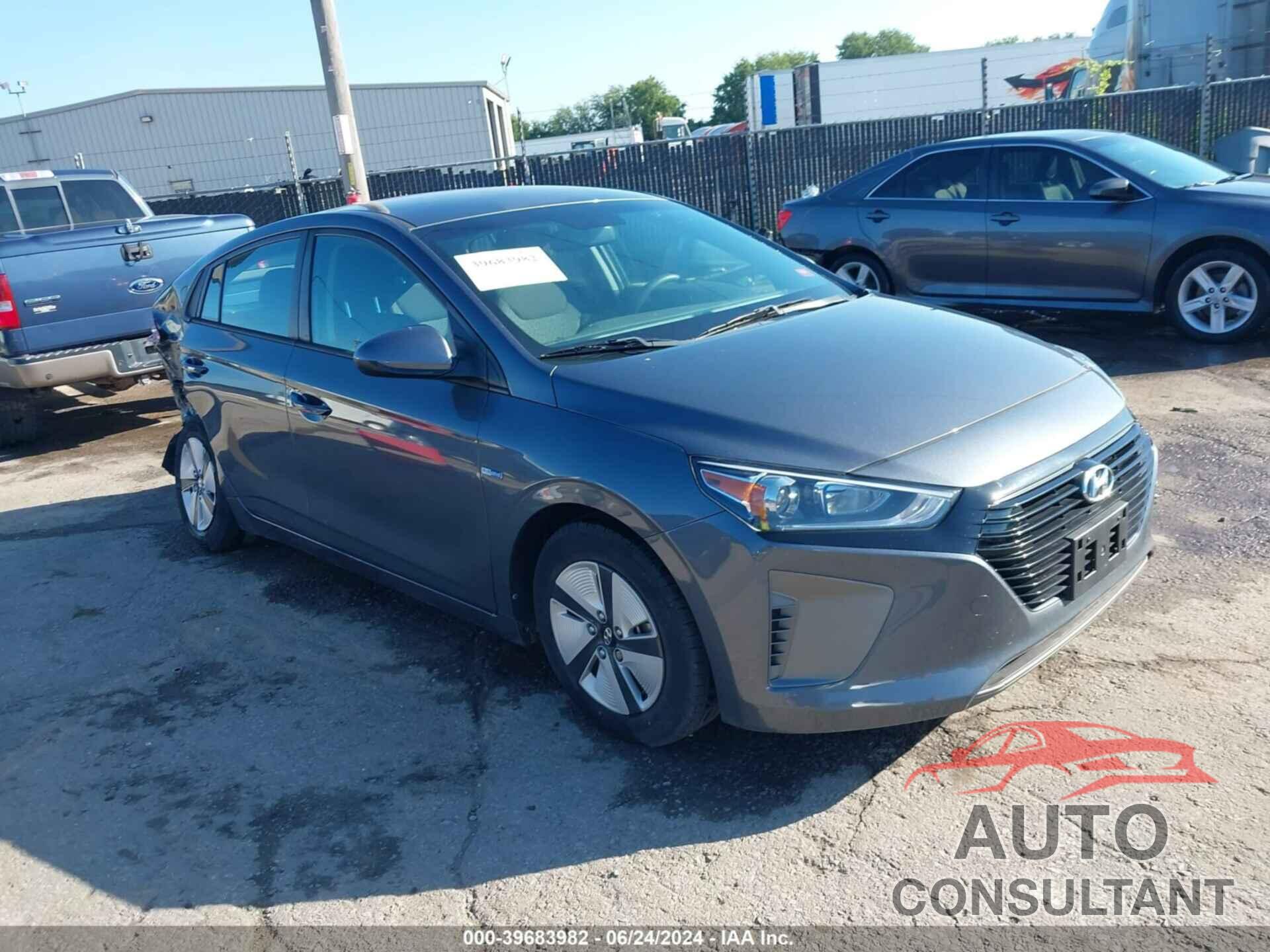HYUNDAI IONIQ HYBRID 2018 - KMHC65LCXJU065460