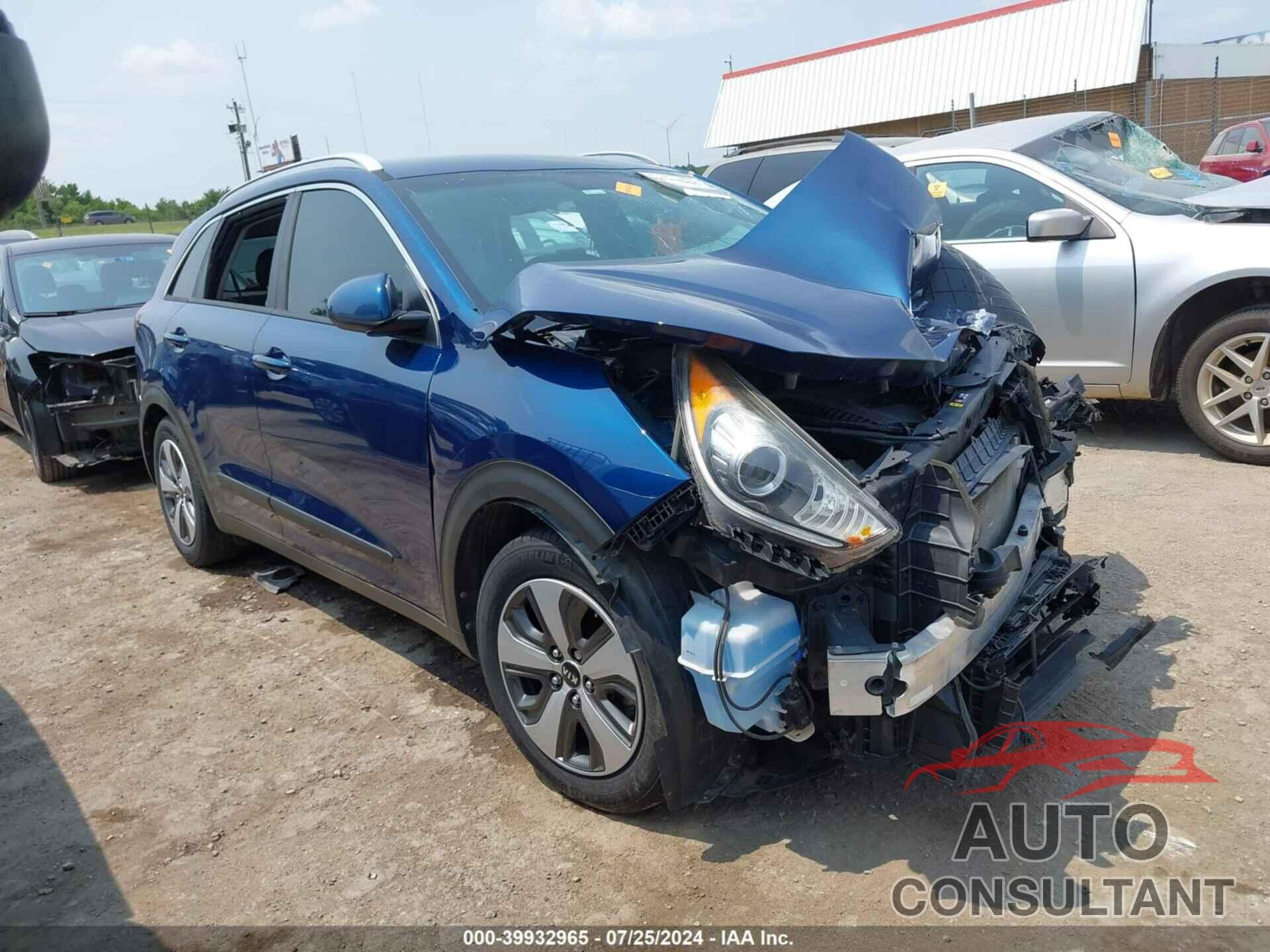 KIA NIRO 2017 - KNDCB3LC6H5053508