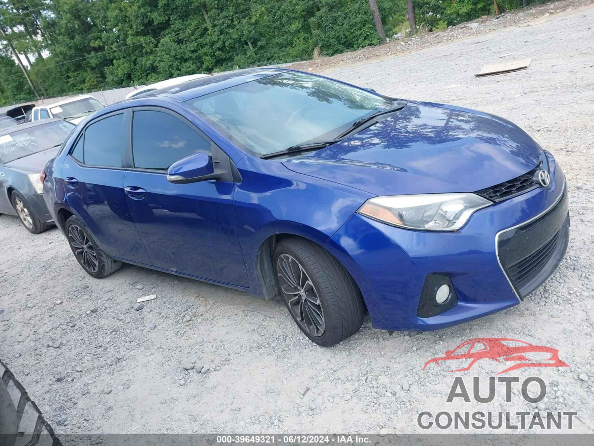 TOYOTA COROLLA 2016 - 2T1BURHE6GC558176
