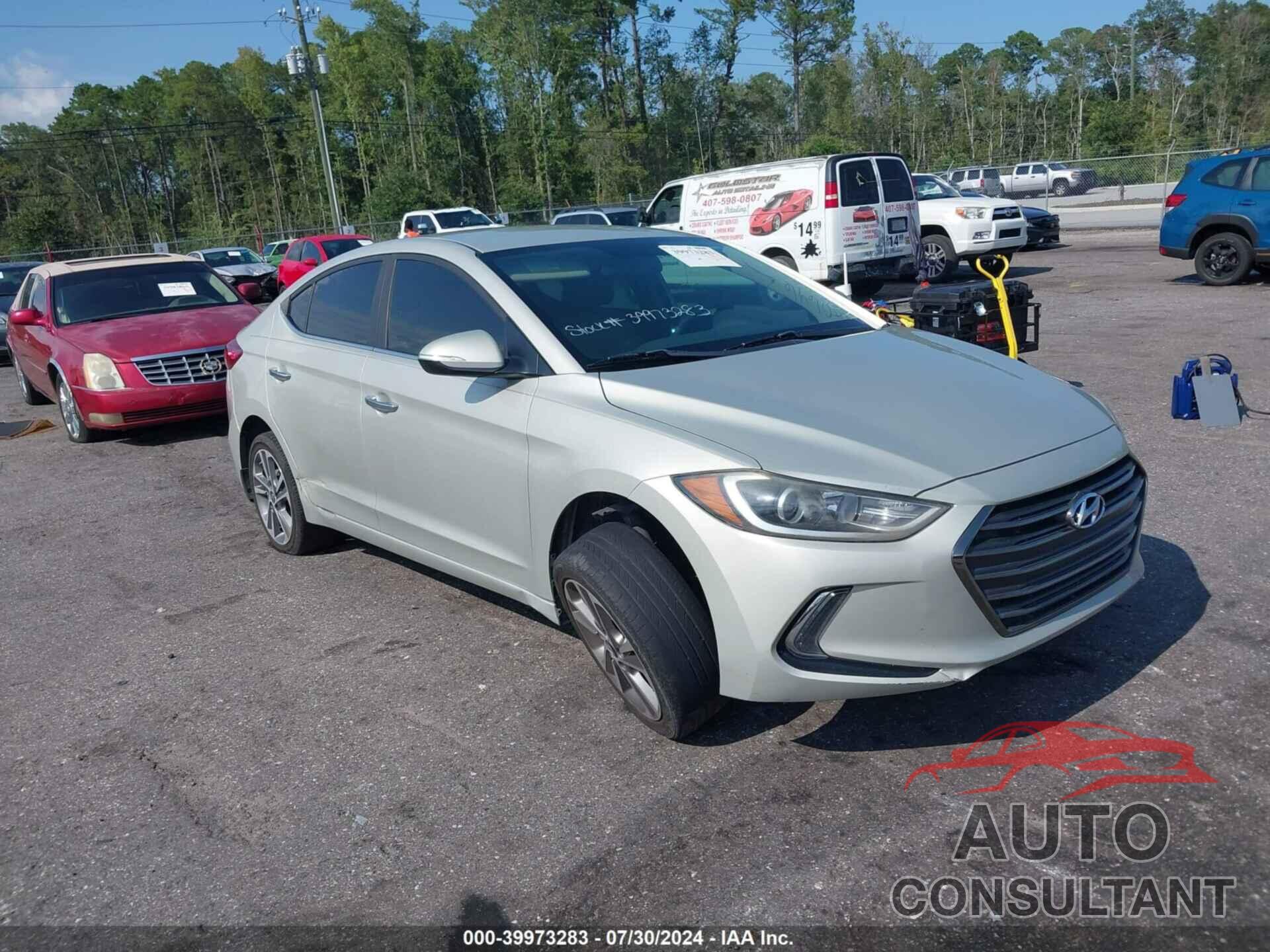 HYUNDAI ELANTRA 2017 - 5NPD84LF6HH080646