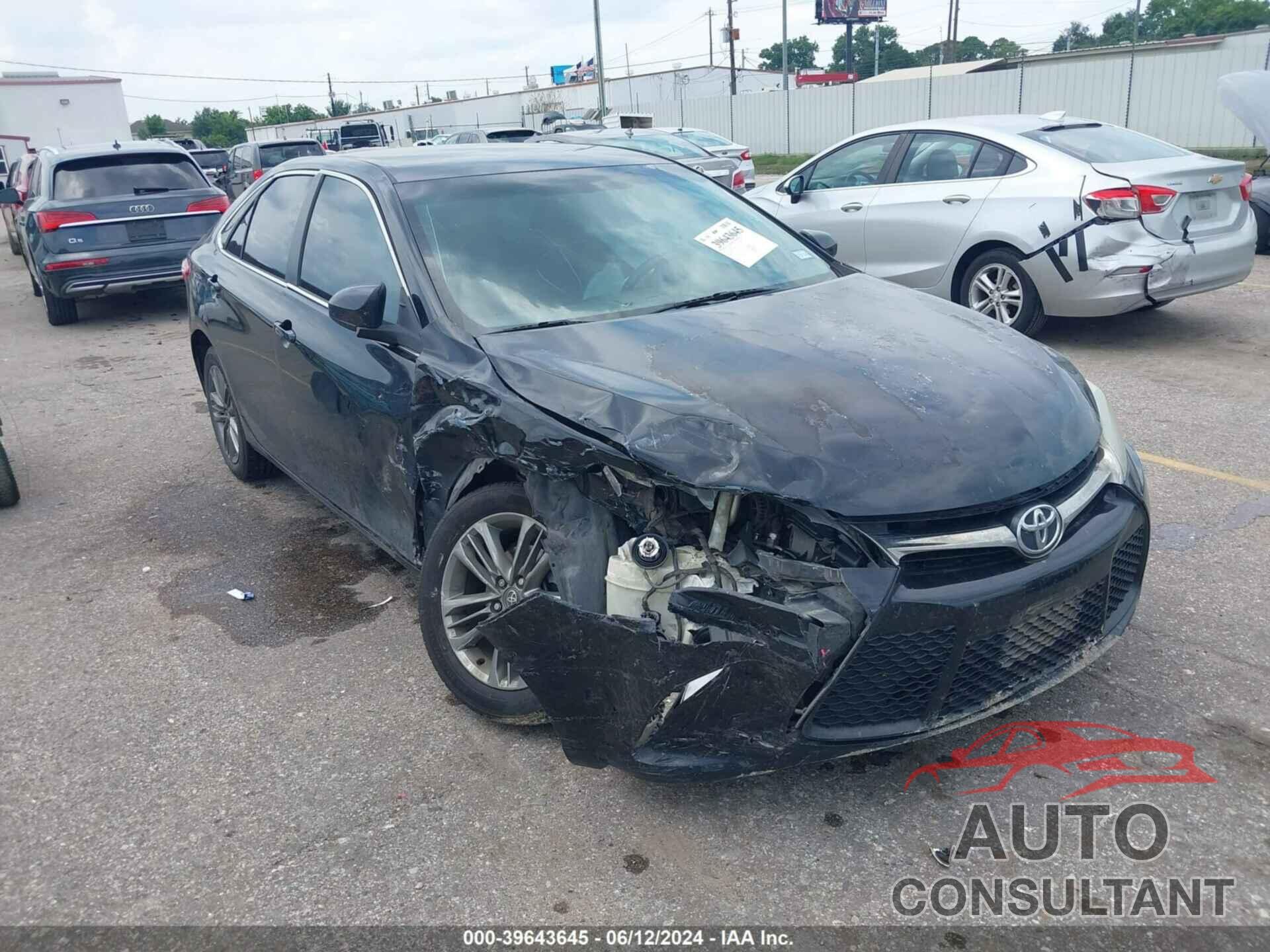 TOYOTA CAMRY 2017 - 4T1BF1FK3HU312867