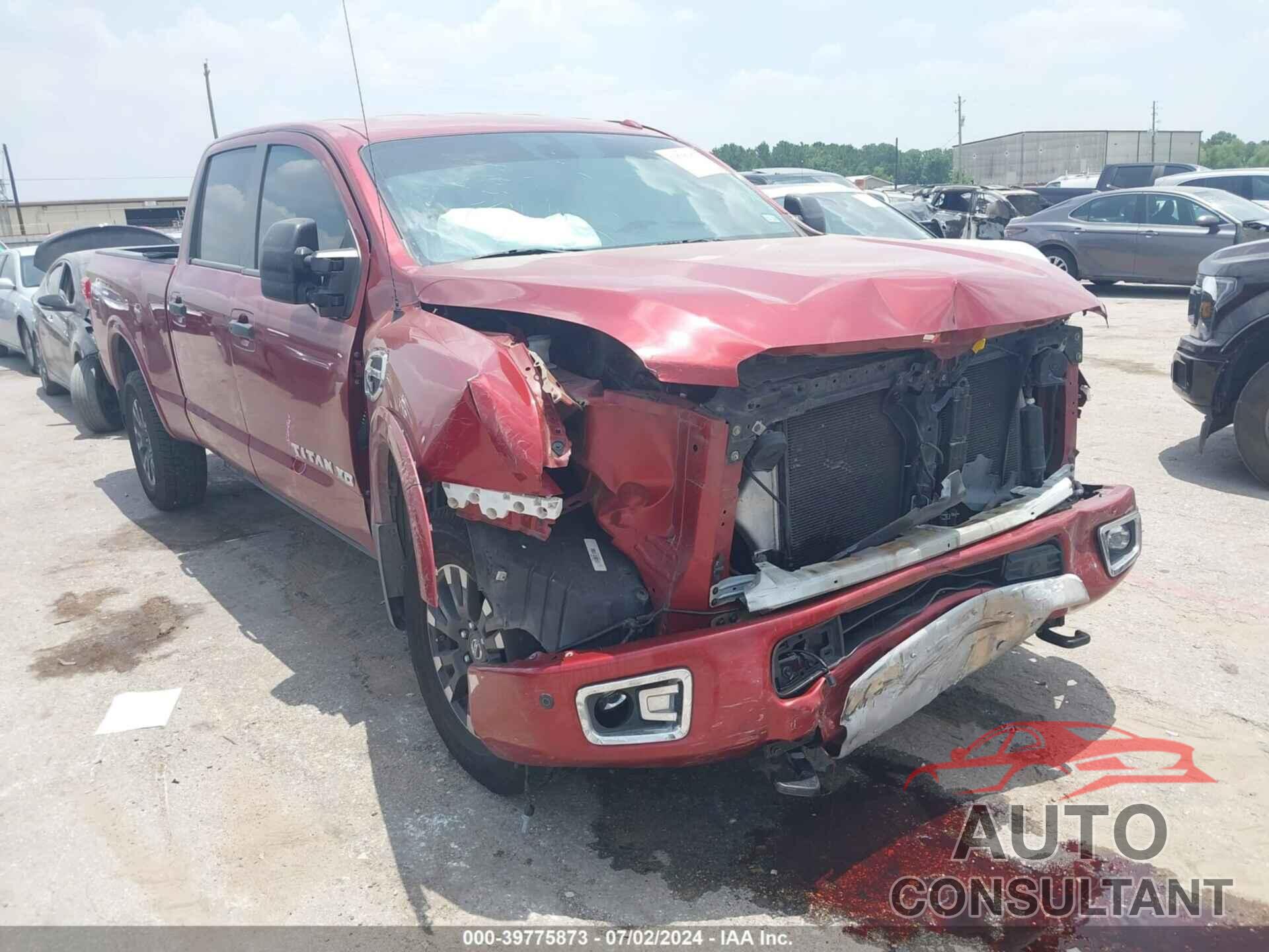 NISSAN TITAN XD 2019 - 1N6BA1F41KN521365