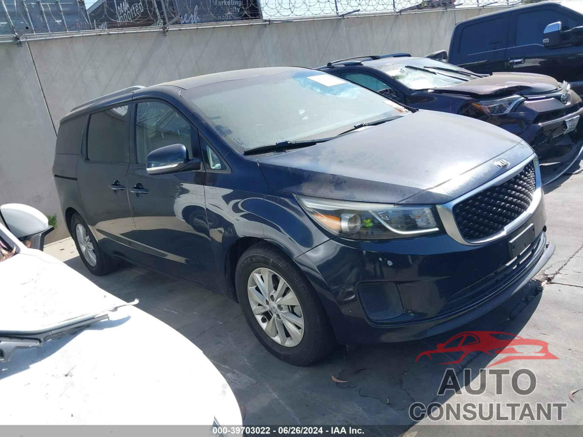 KIA SEDONA 2016 - KNDMB5C16G6098407