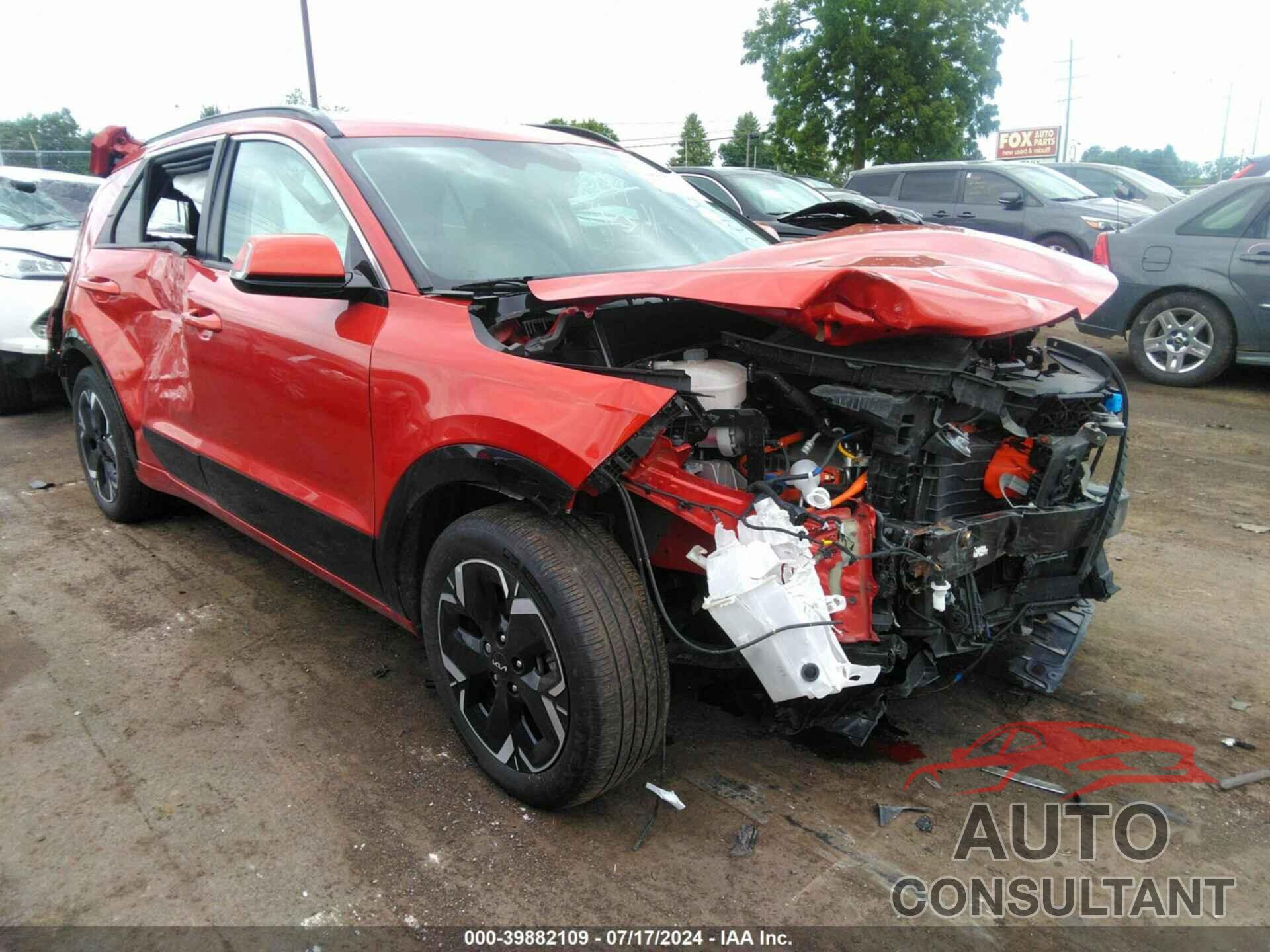 KIA NIRO EV 2023 - KNDCR3L12P5016576