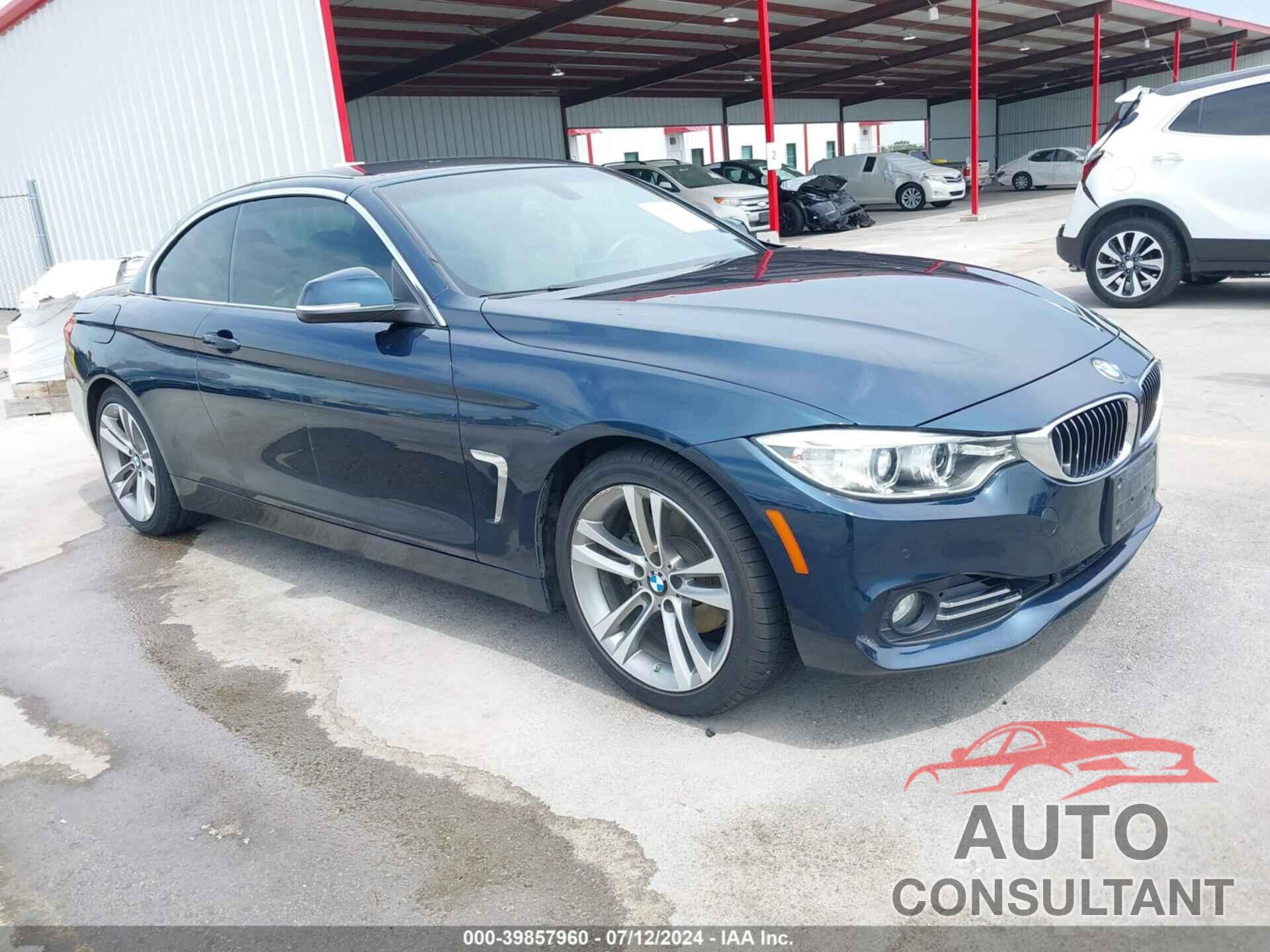 BMW 428I 2016 - WBA3V7C50G5A24875