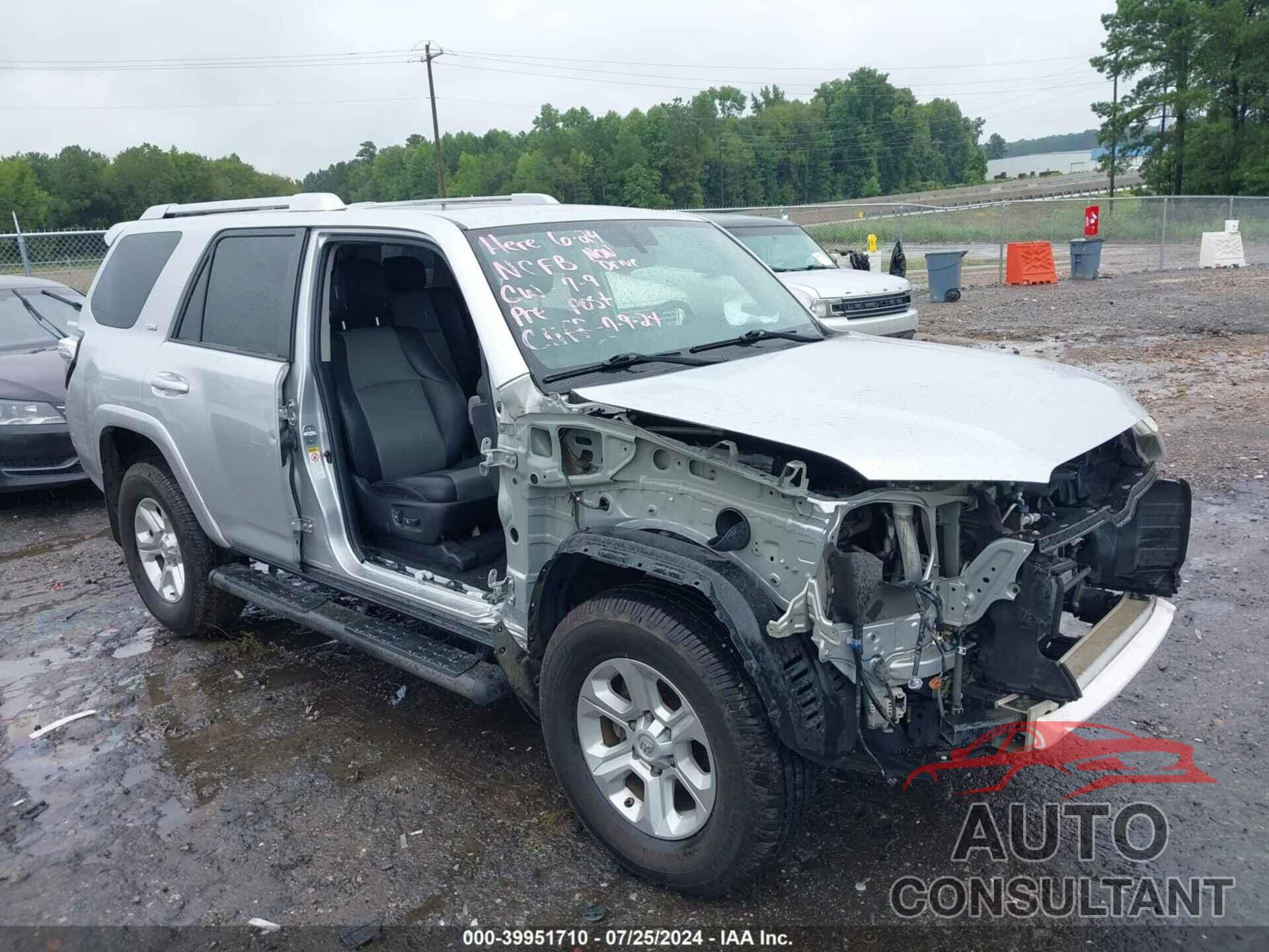 TOYOTA 4RUNNER 2016 - JTEZU5JR2G5137472