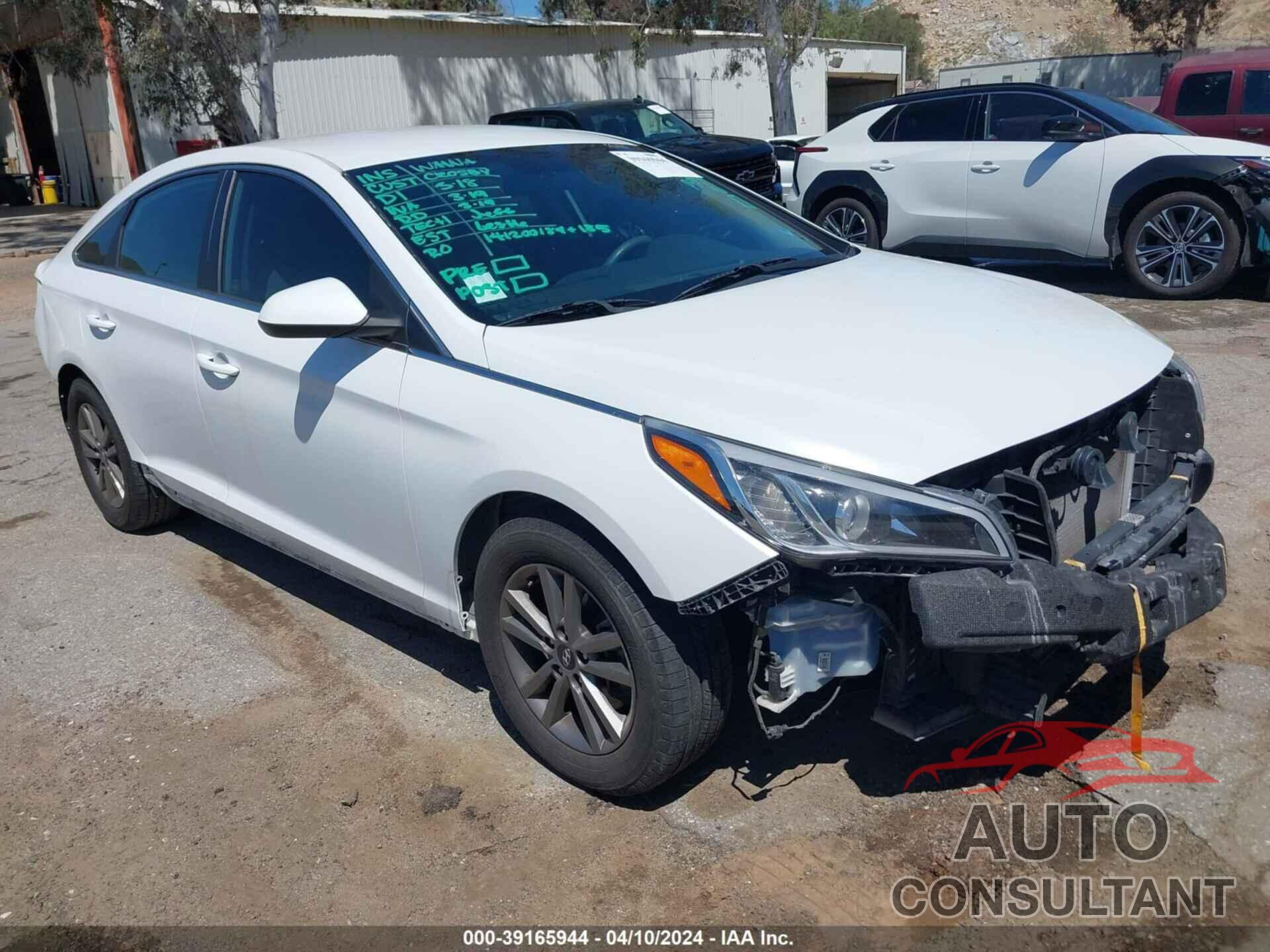 HYUNDAI SONATA 2016 - 5NPE24AF0GH417058
