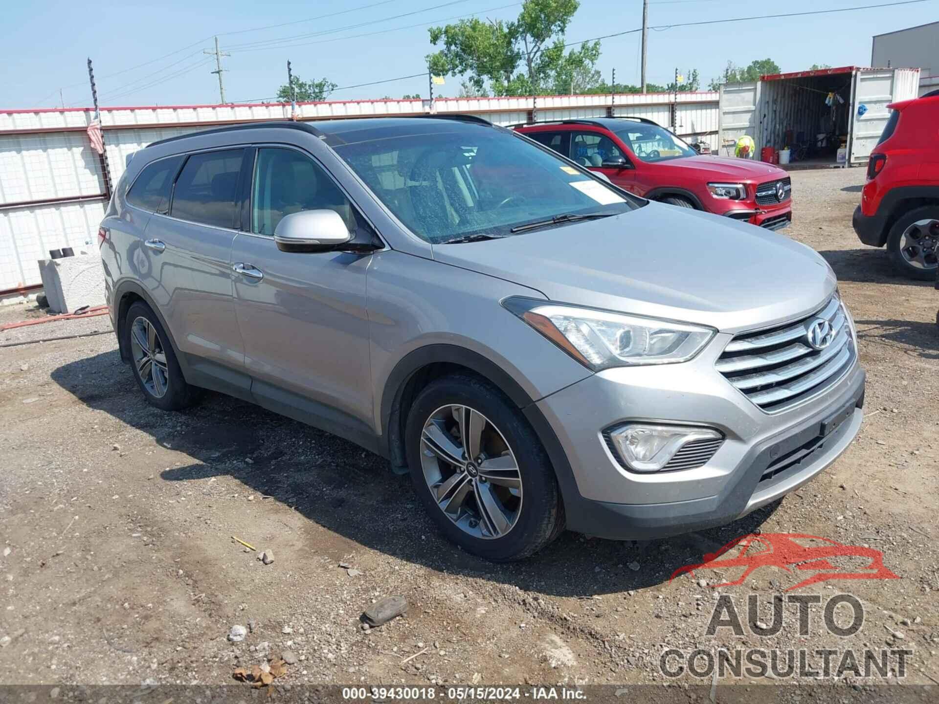 HYUNDAI SANTA FE 2016 - KM8SR4HF2GU147997