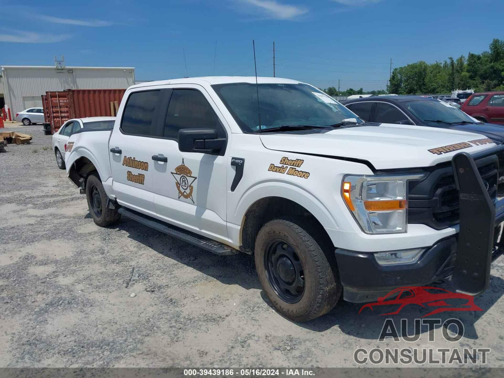 FORD F-150 POLICE RESPONDER 2022 - 1FTFW1P85NKD42937