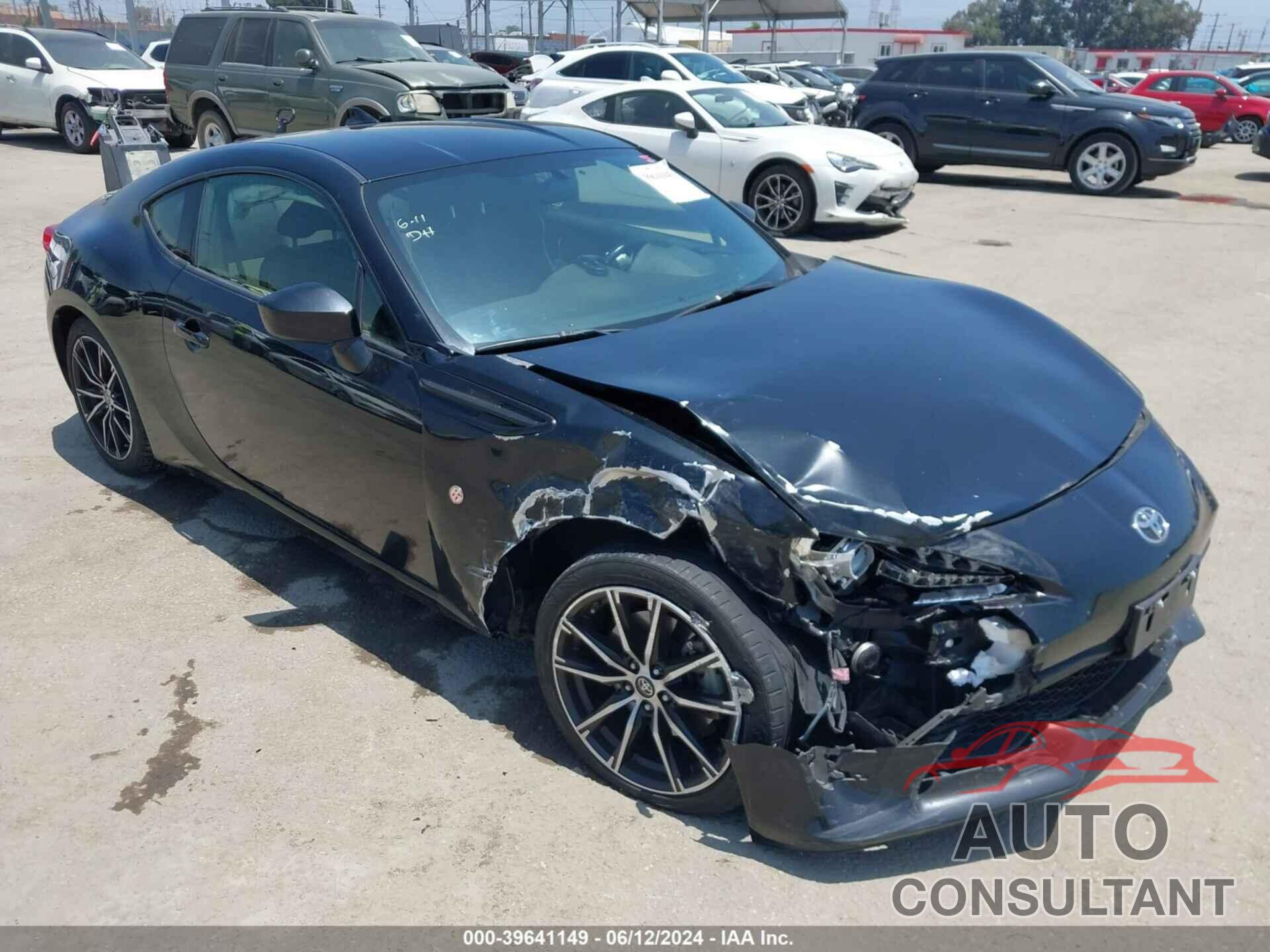 TOYOTA 86 2017 - JF1ZNAA18H8702351