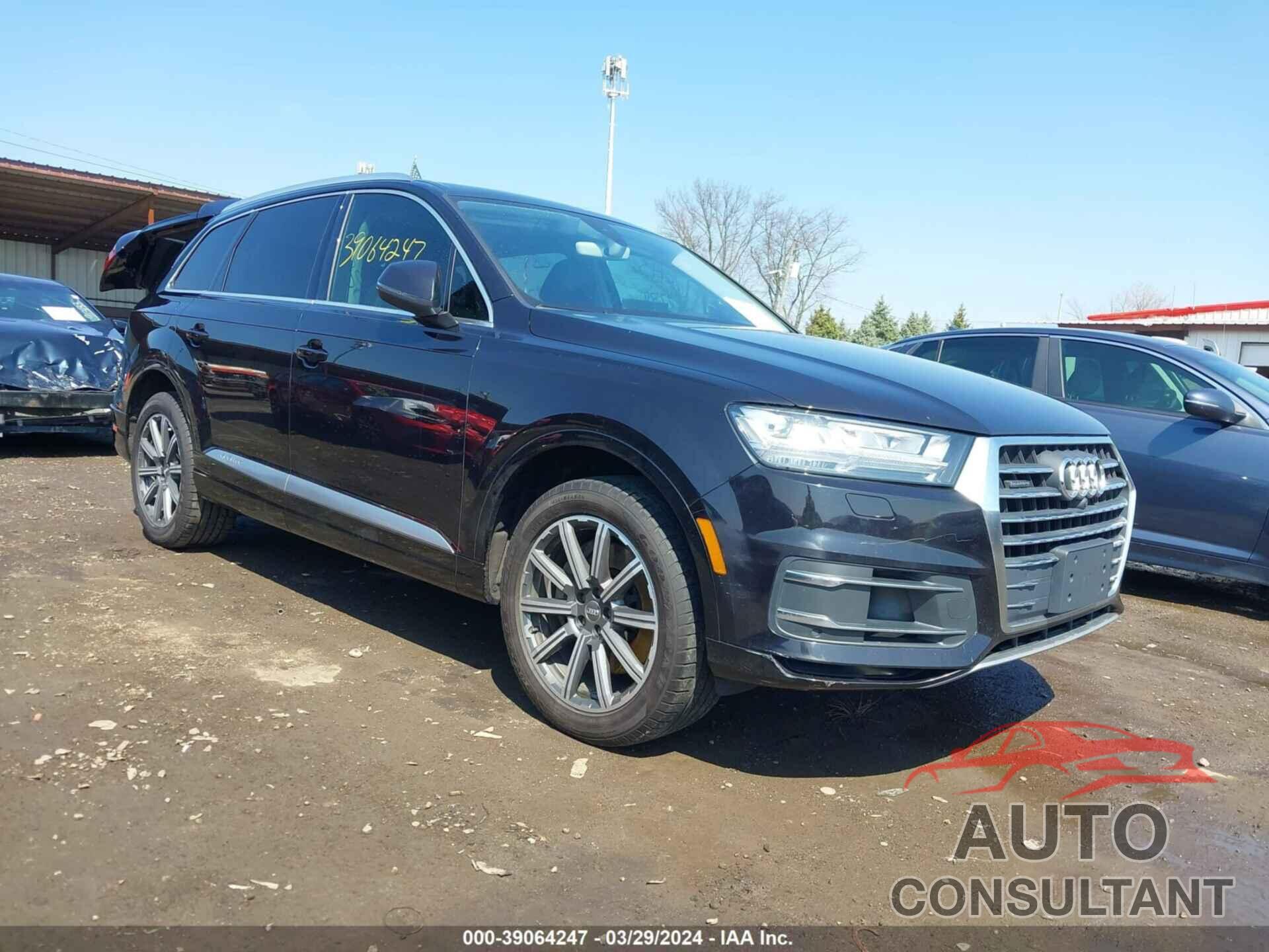 AUDI Q7 2017 - WA1LAAF78HD014859